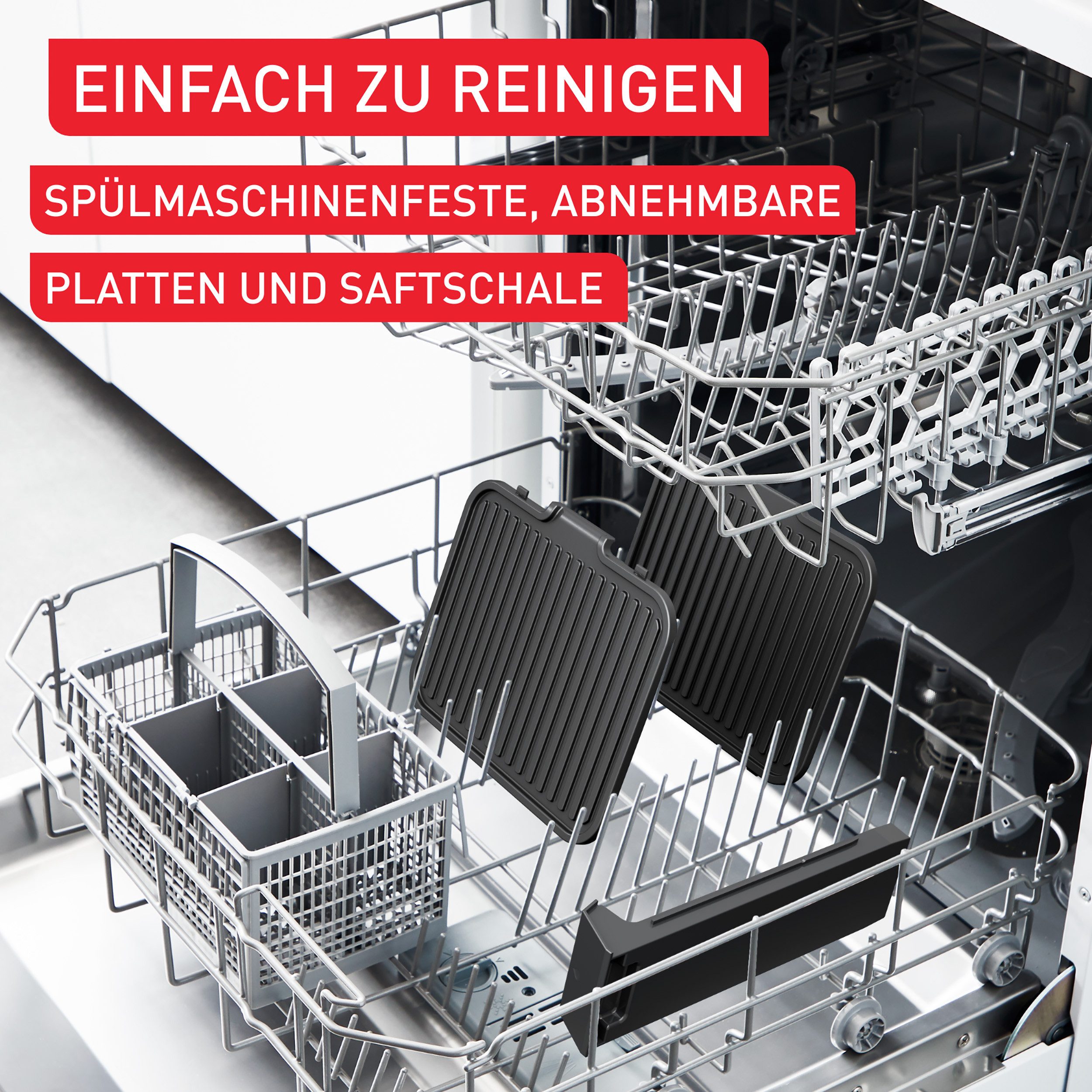 Tefal Contactgrill SuperGrill 3in1, Kontaktgrill, Barbeque-, Ofenposition, 3 Temperaturen