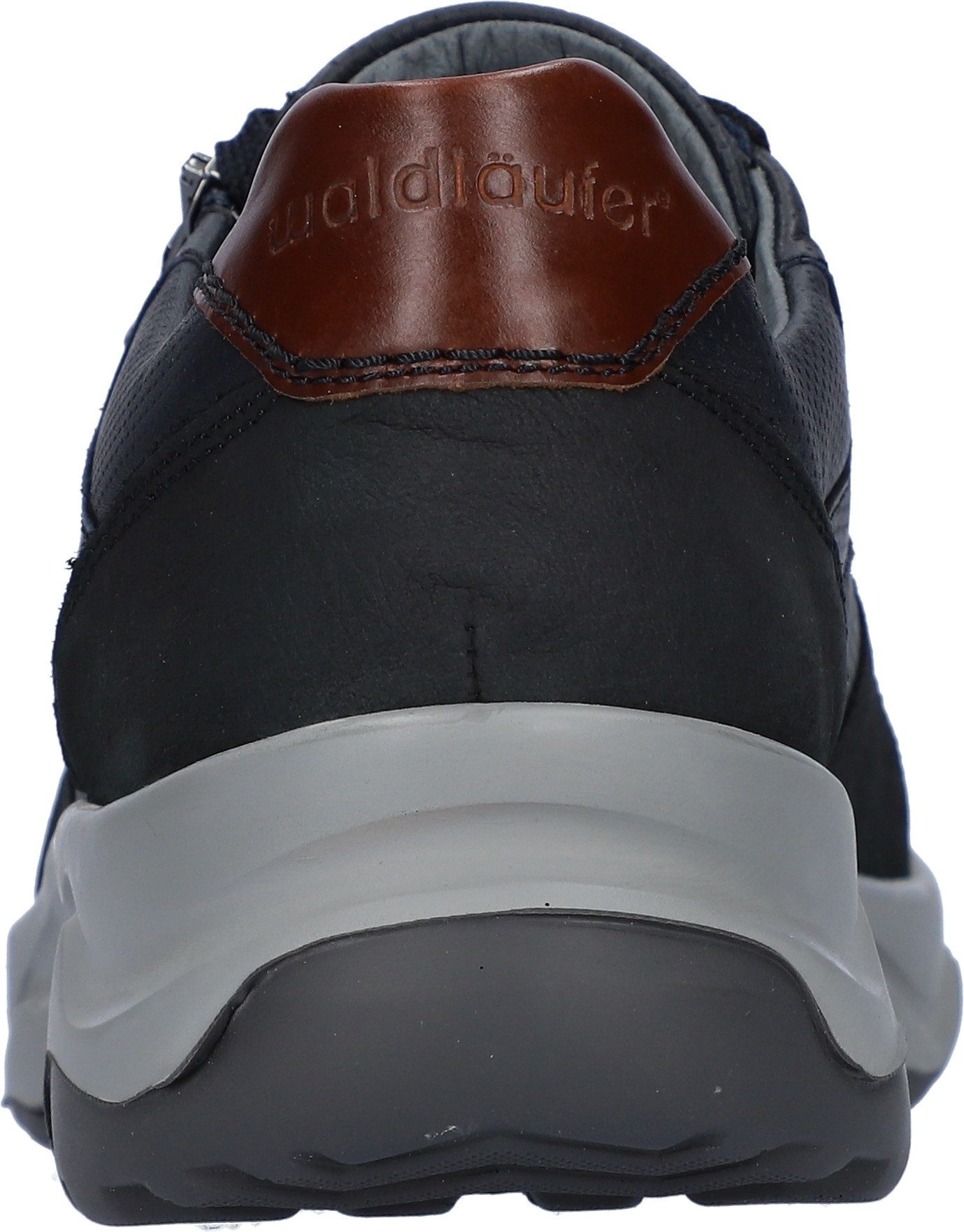 Waldläufer Sneakers H-max , comfortabele schoen, lage schoen, veterschoen in comfortbreedte h = zeer breed