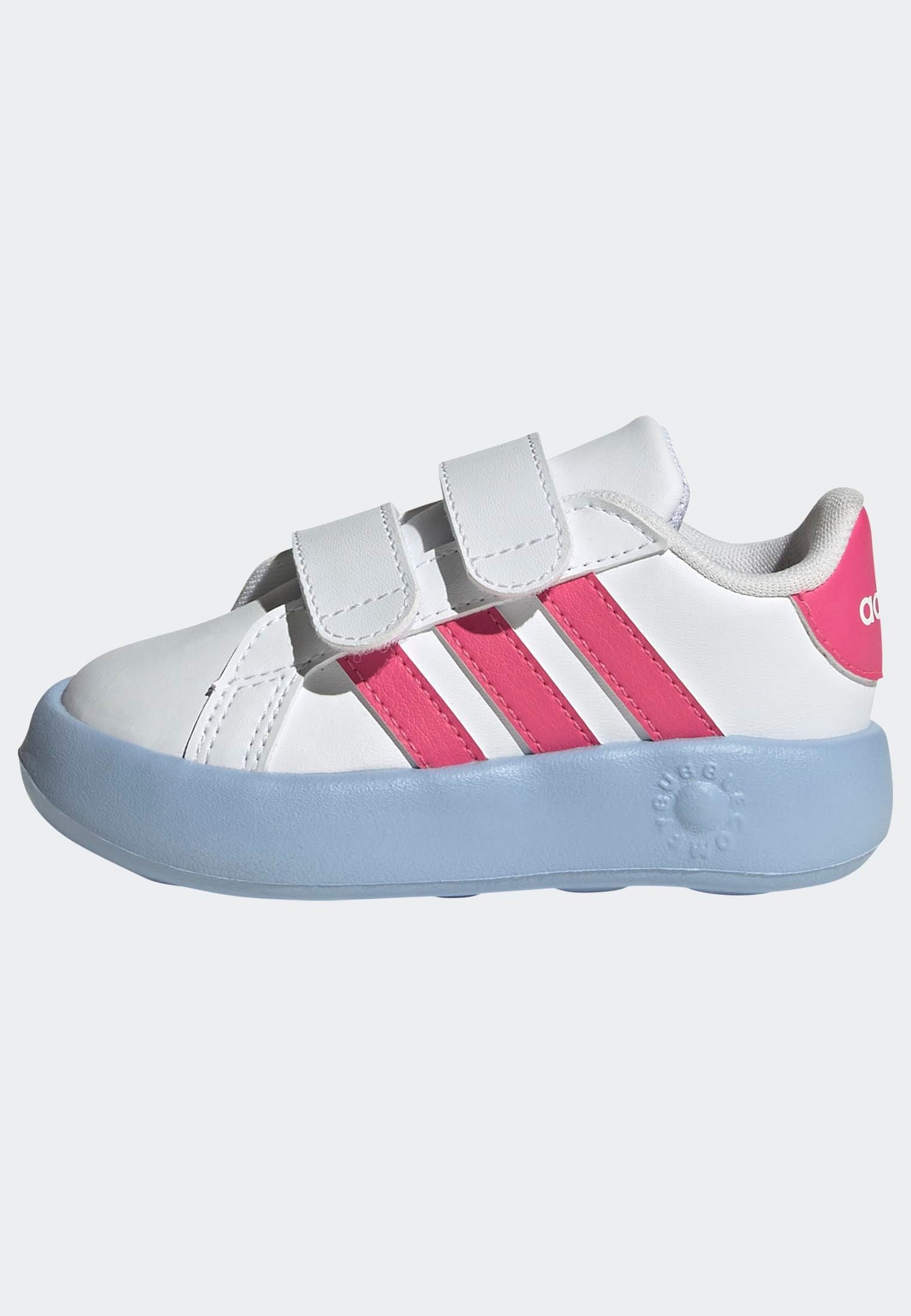 adidas Sportswear Klittenbandschoenen GRAND COURT 2.0 KIDS Design geïnspireerd op de adidas Superstar, voor kinderen