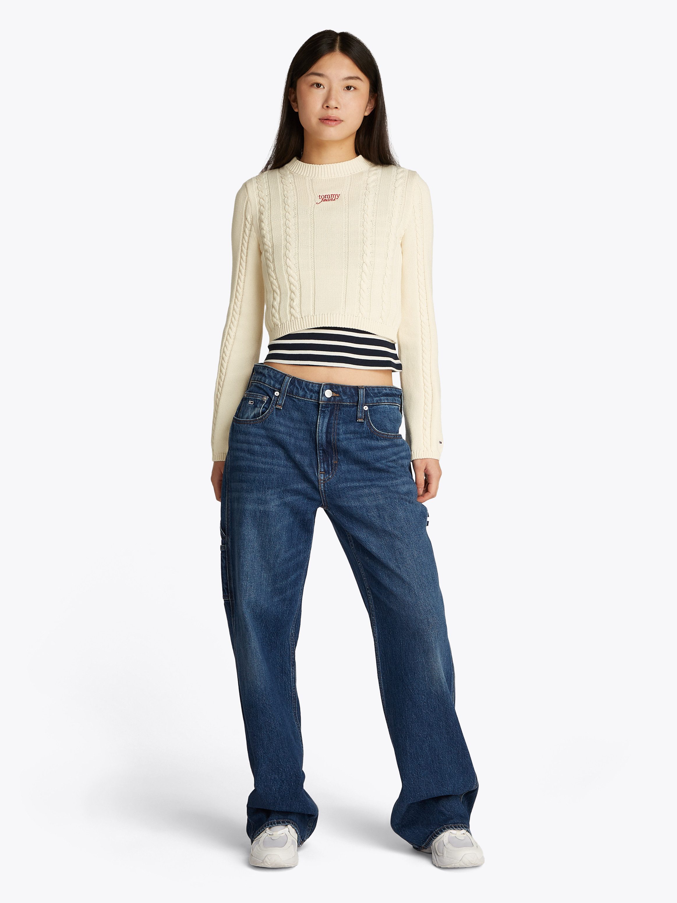 TOMMY JEANS Relax fit jeans Mia Mid Rise Relaxed Straight