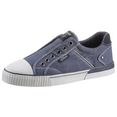 s.oliver slip-on sneakers instappers blauw