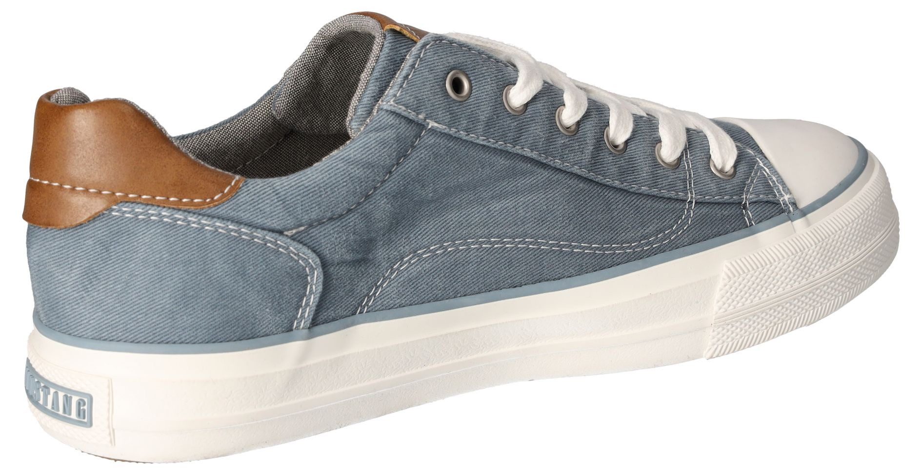 Mustang Shoes Sneakers , vrijetijdsschoen, lage schoen, veterschoen, met rubberen kap