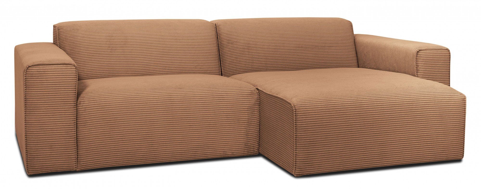 INOSIGN Hoekbank Clayton in een trendy ribfluwelen bekleding, diverse combinaties mogelijk
