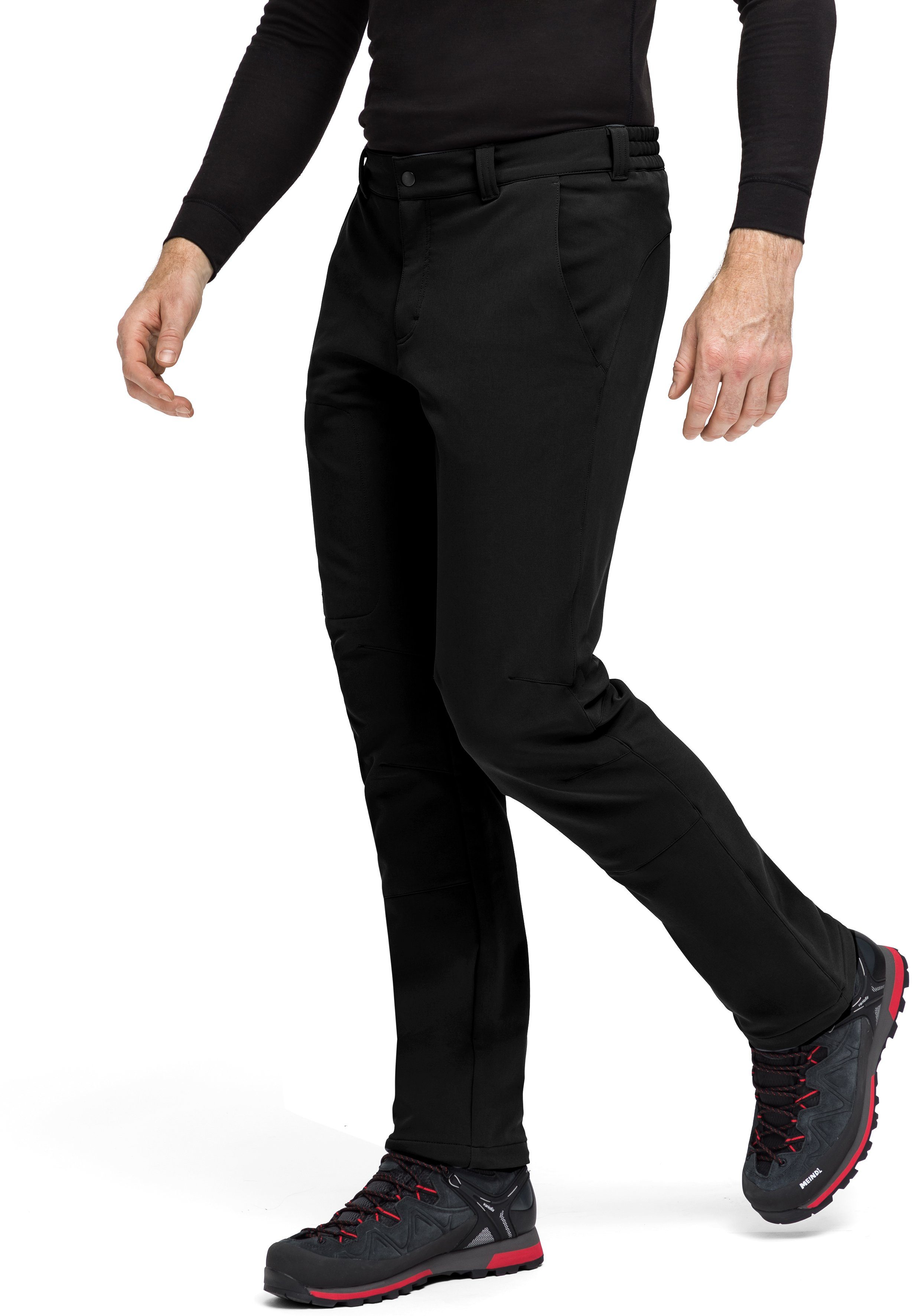 Maier Sports Functionele broek Herrmann warme heren outdoorbroek, robuuste wandelbroek, regular fit