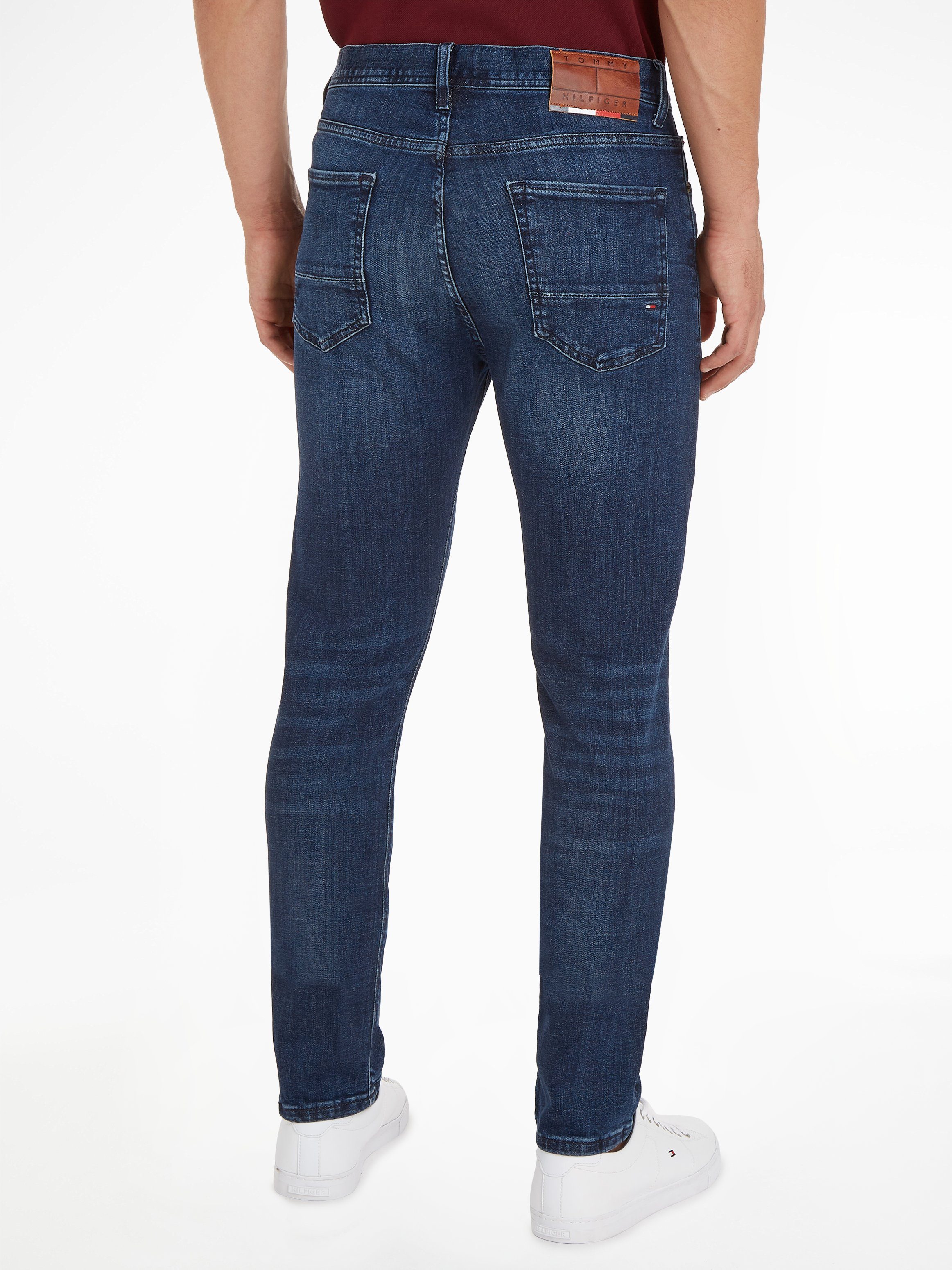 Tommy Hilfiger Slim fit jeans Bleecker met katoen-denim stretch, extra comfortabel