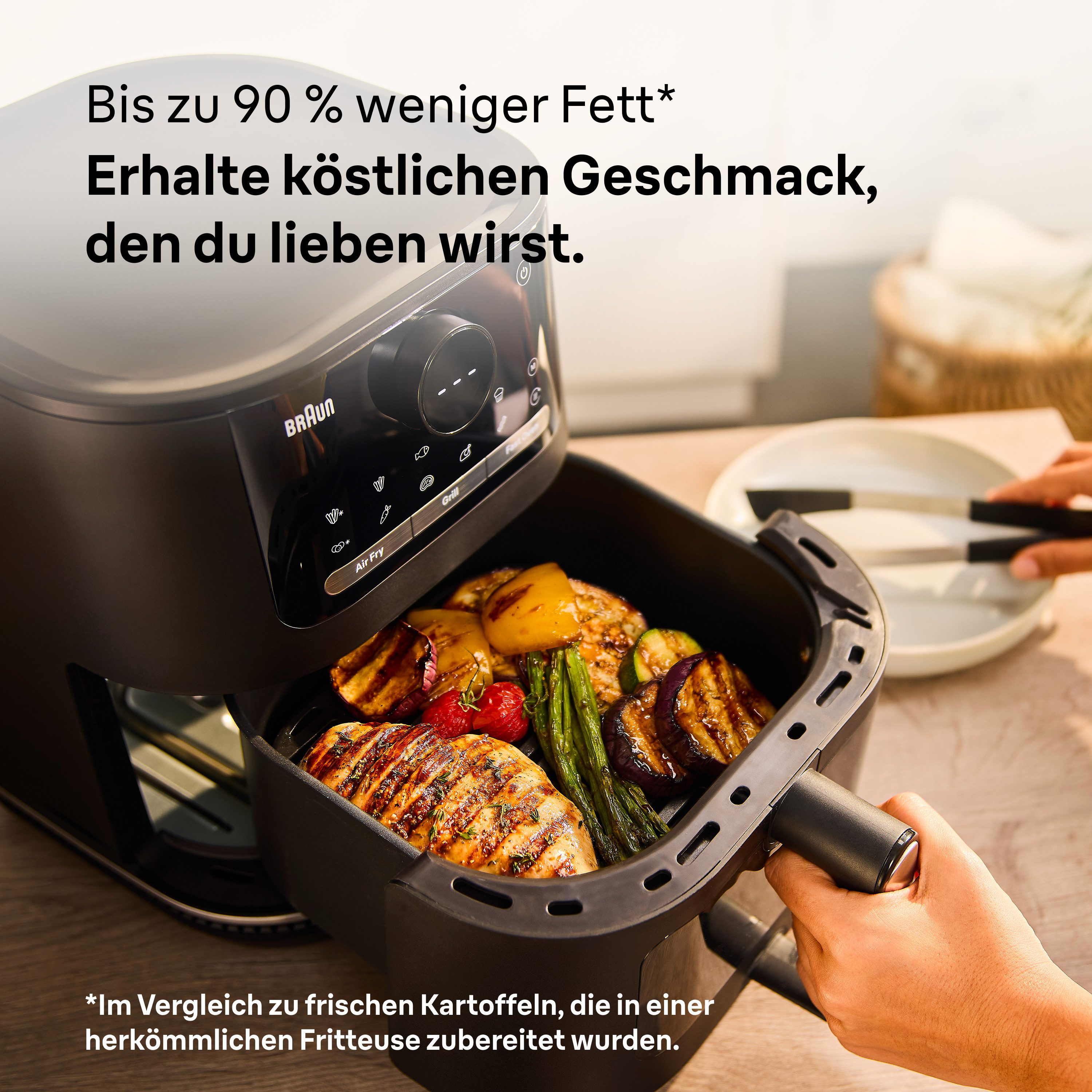 Braun Airfryer MultiFry HF 5073I BK schwarz