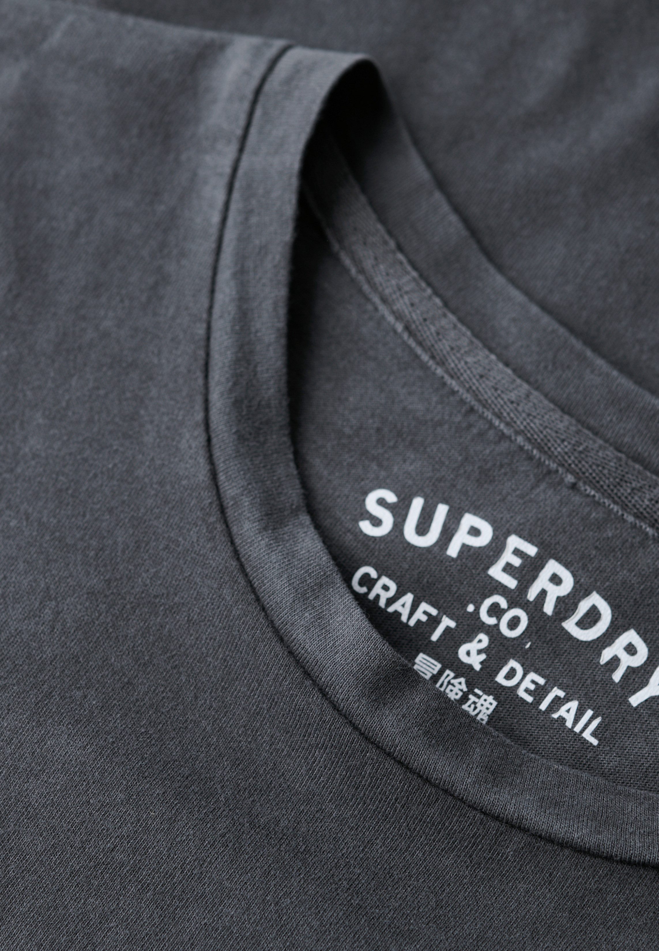 Superdry Shirt met ronde hals CLASSIC ESSENTIAL TEE