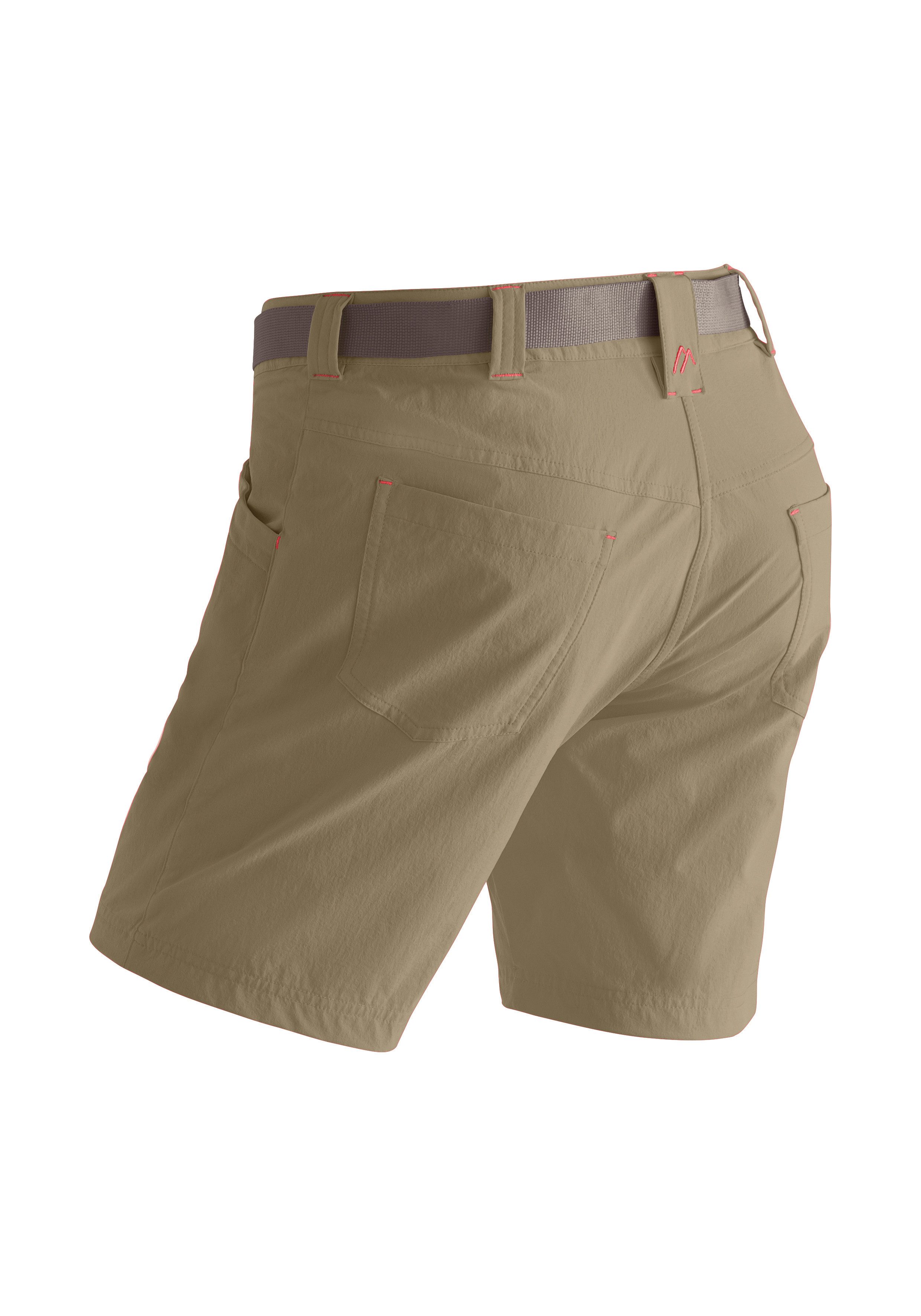 Maier Sports Functionele short Lulaka Shorts Dames shorts, korte wandelbroek, outdoorbroek met 4 zakken, regular fit