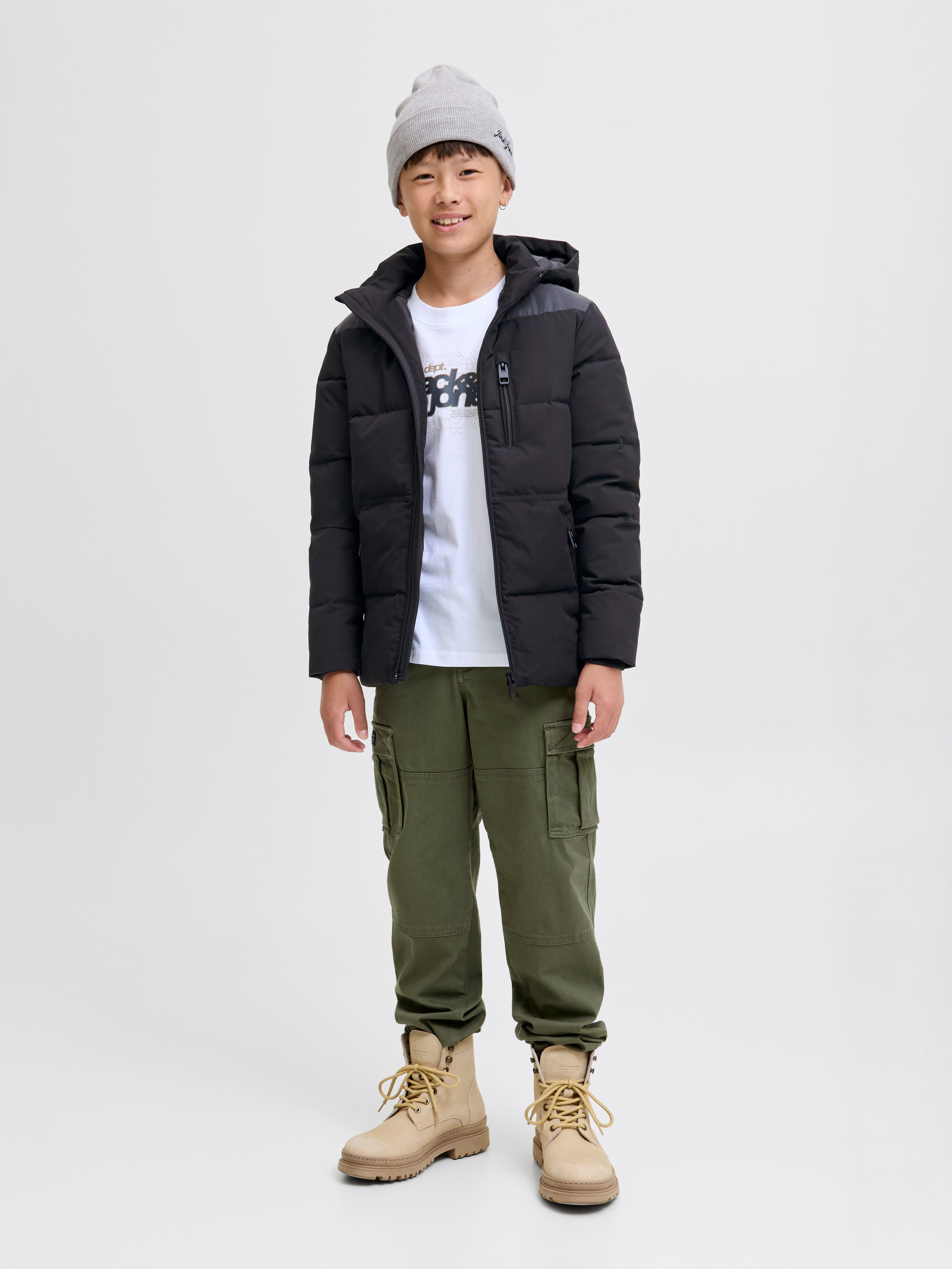 Jack & Jones Junior Gewatteerde jas