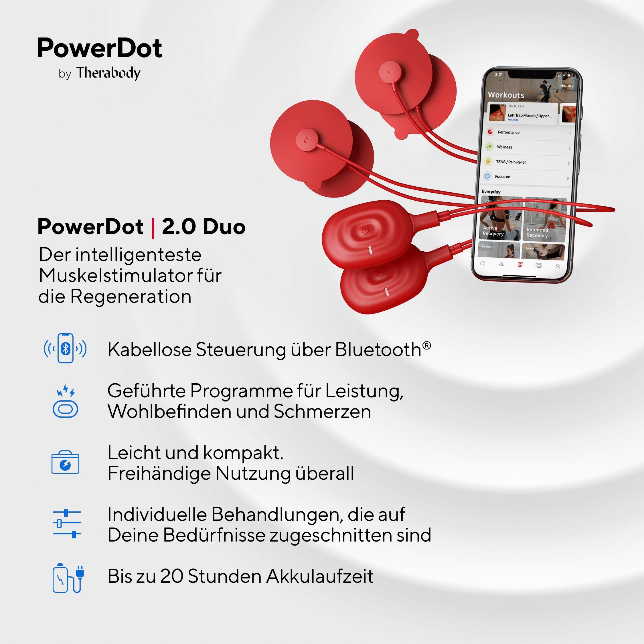 PowerDot 2.0 Duo Red