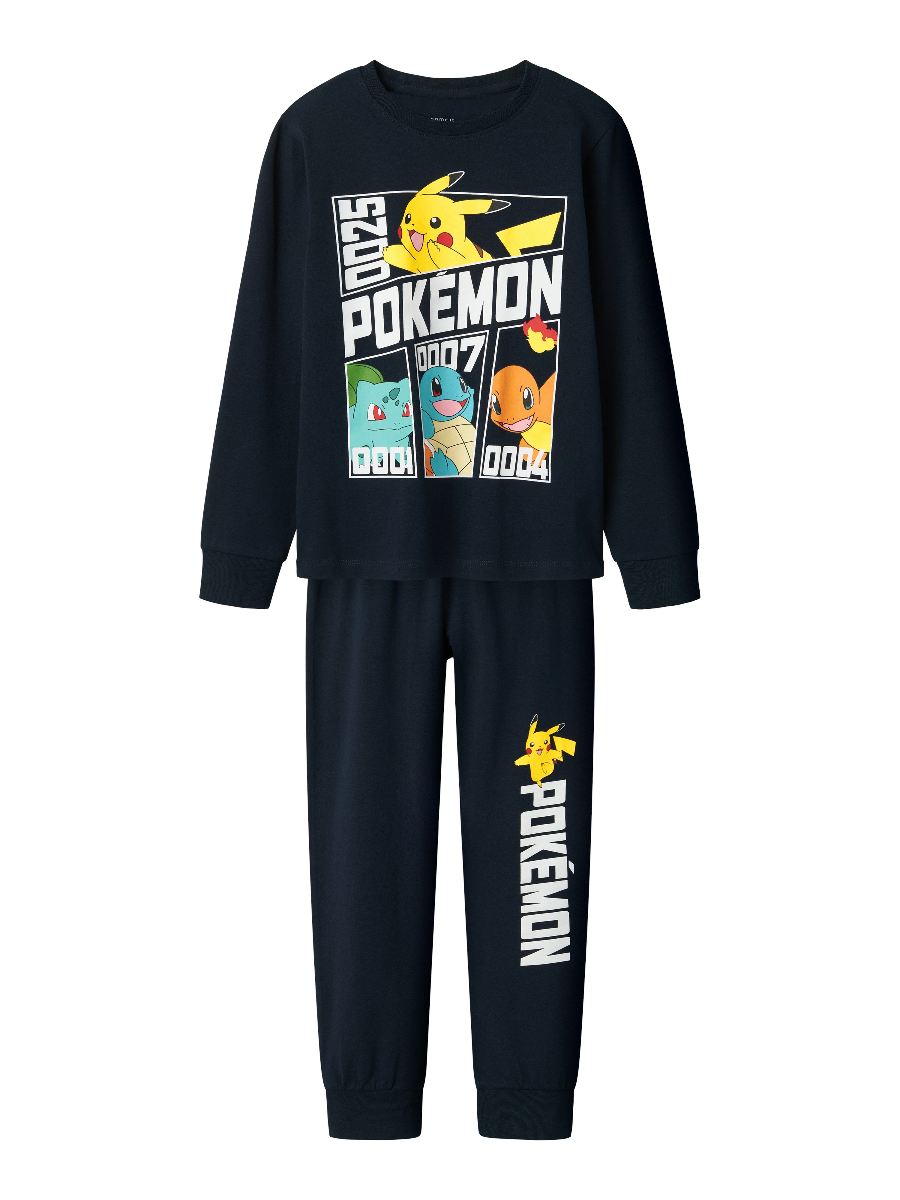 Name It Homesuit NKMDAMIEN POKEMON LS NIGHTSET NOOS SKY (set, 2-delig)