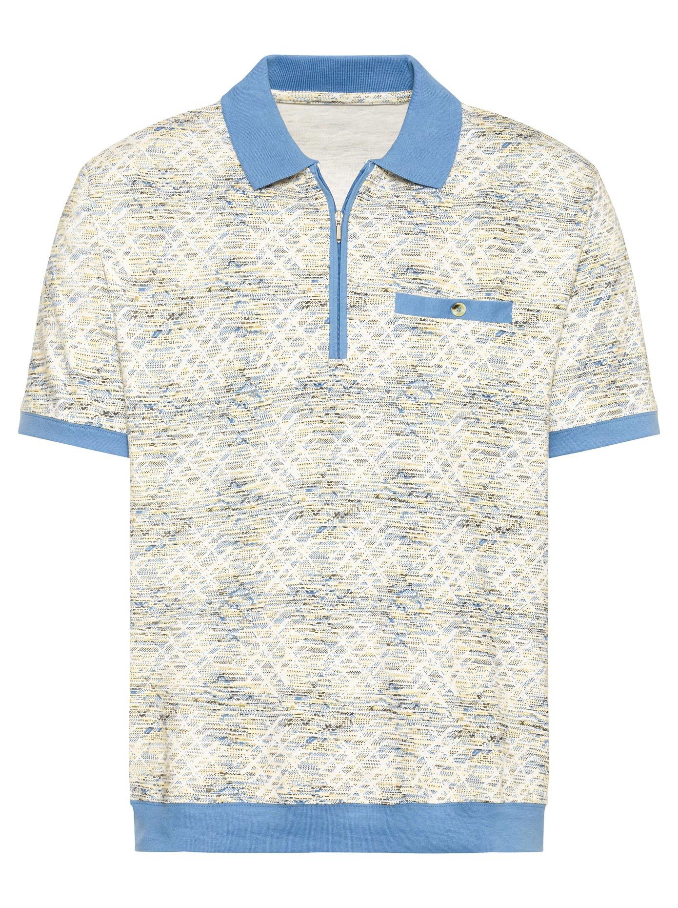 Marco Donati Poloshirt met korte mouwen (1-delig)