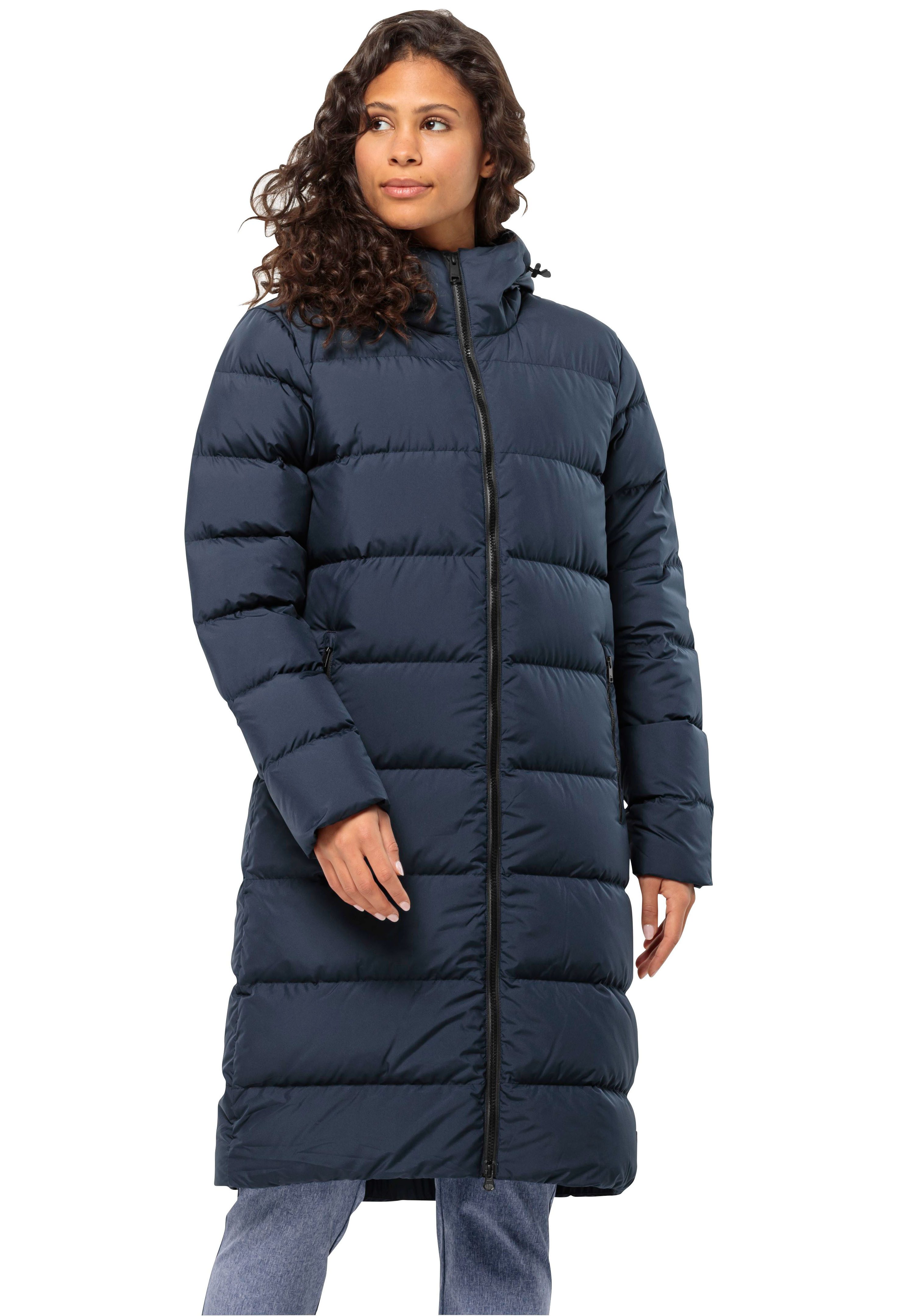 Jack Wolfskin Donsjas FROZEN PALACE COAT W dames donsjassen maat M (38/40) blauw