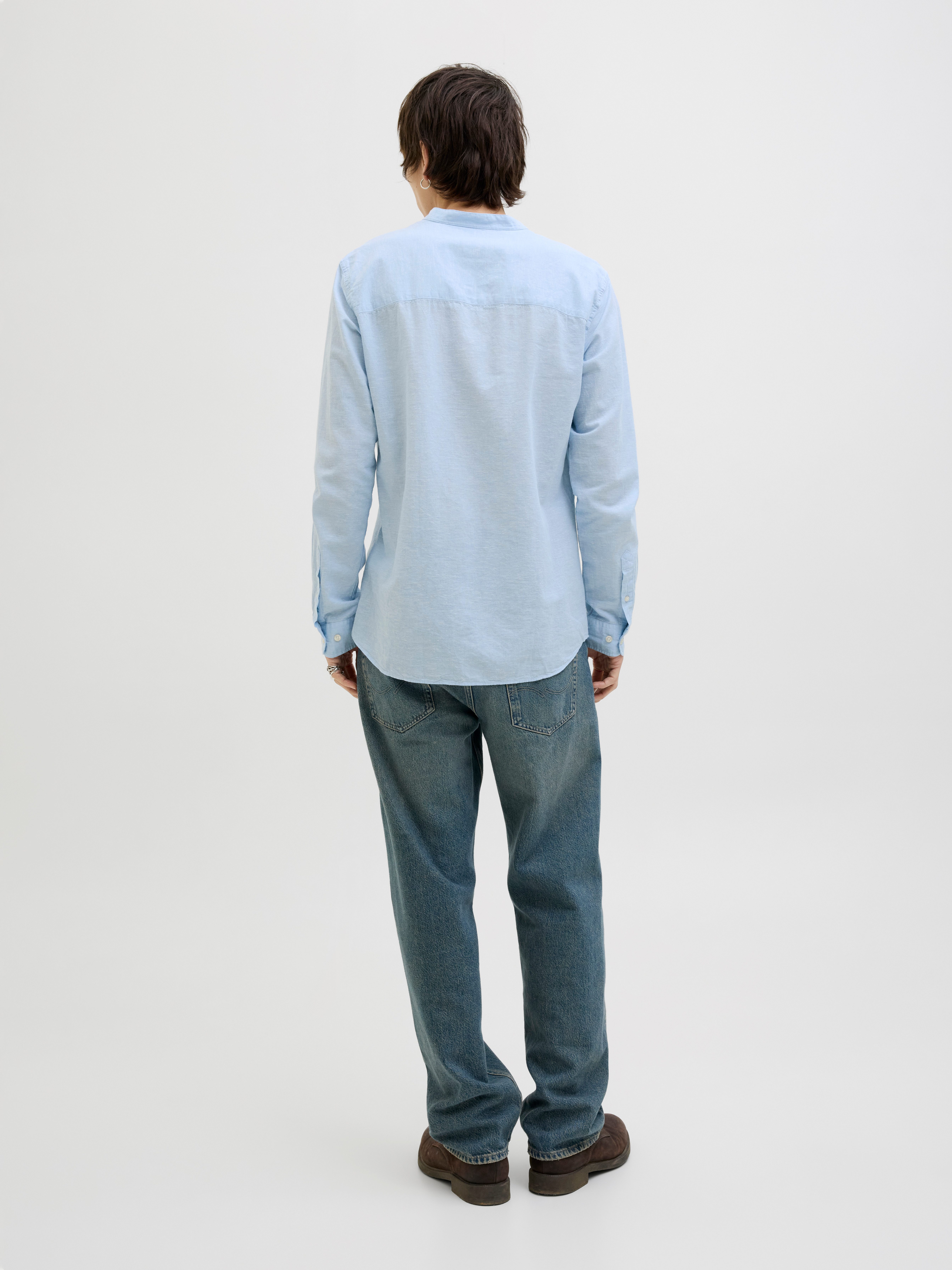 Jack & Jones Overhemd met lange mouwen JJEBREEZE BAND SHIRT LS SN