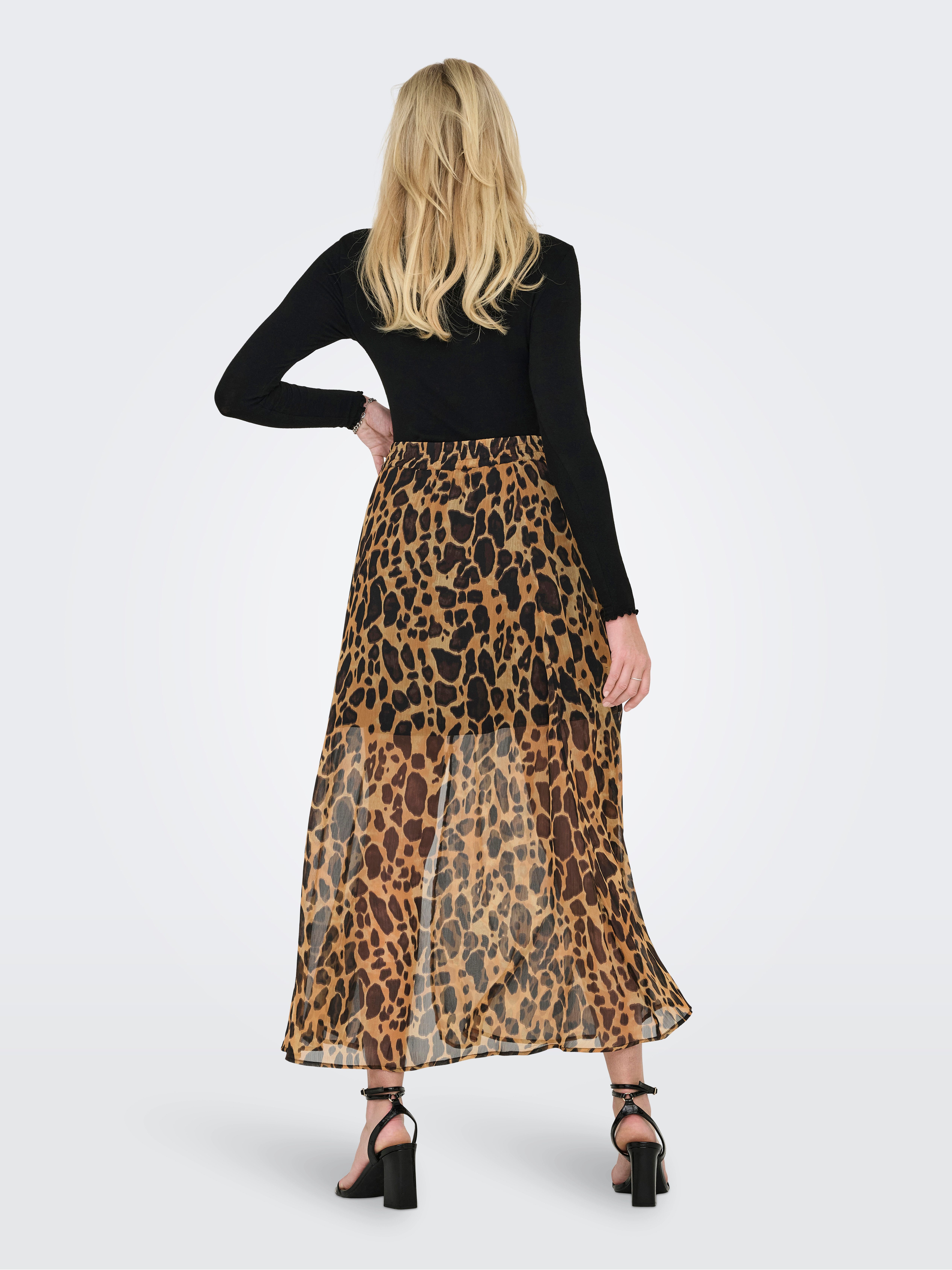 Only Plooirok ONLASTA LIFE SLIT ANKEL SKIRT PTM