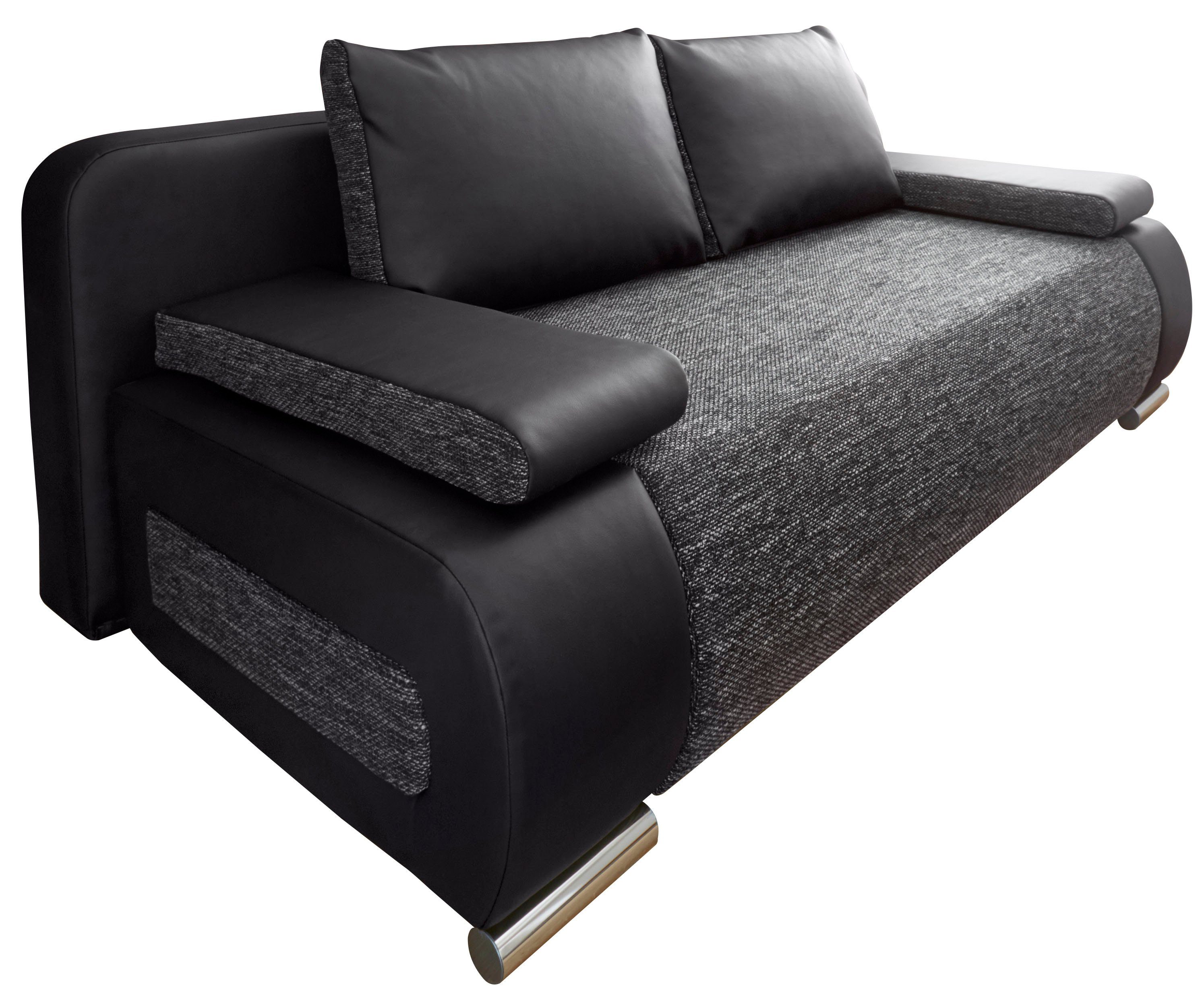 COLLECTION AB Slaapbank Moritz met slaapbank functie en bedbox, comfortabele binnenvering