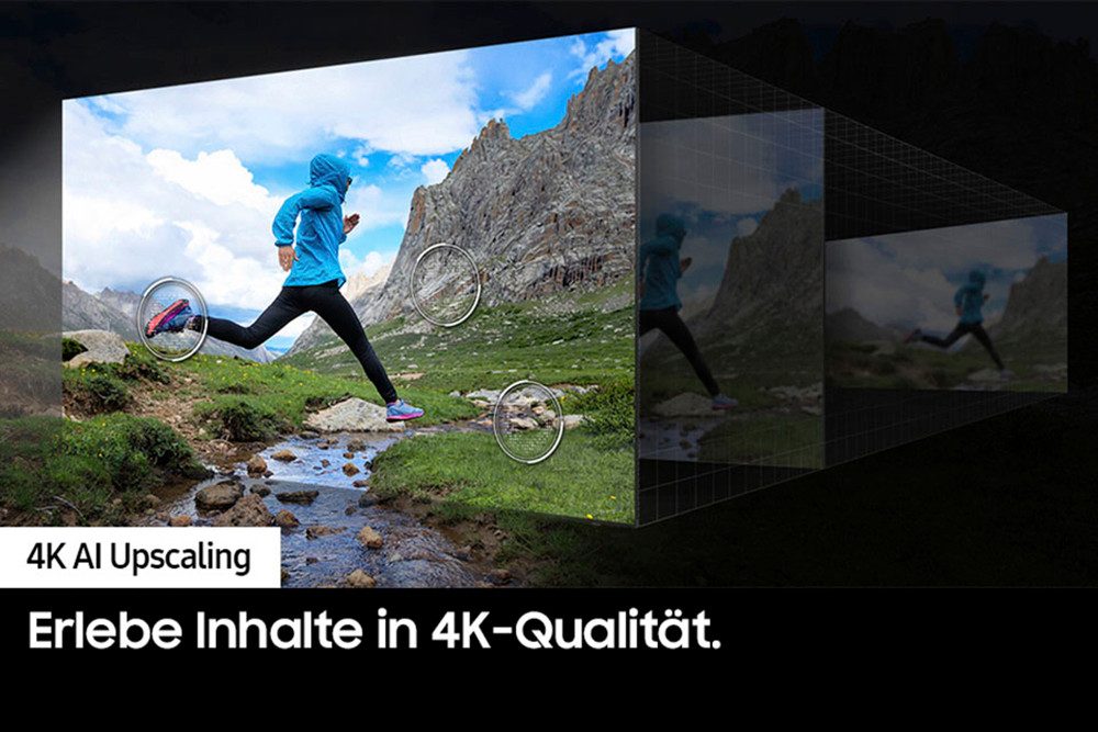 Samsung QLED-TV, 138 cm / 55", 4K Ultra HD, Smart TV, Neural Quantum 4K AI Gen2-processor, tot 120Hz