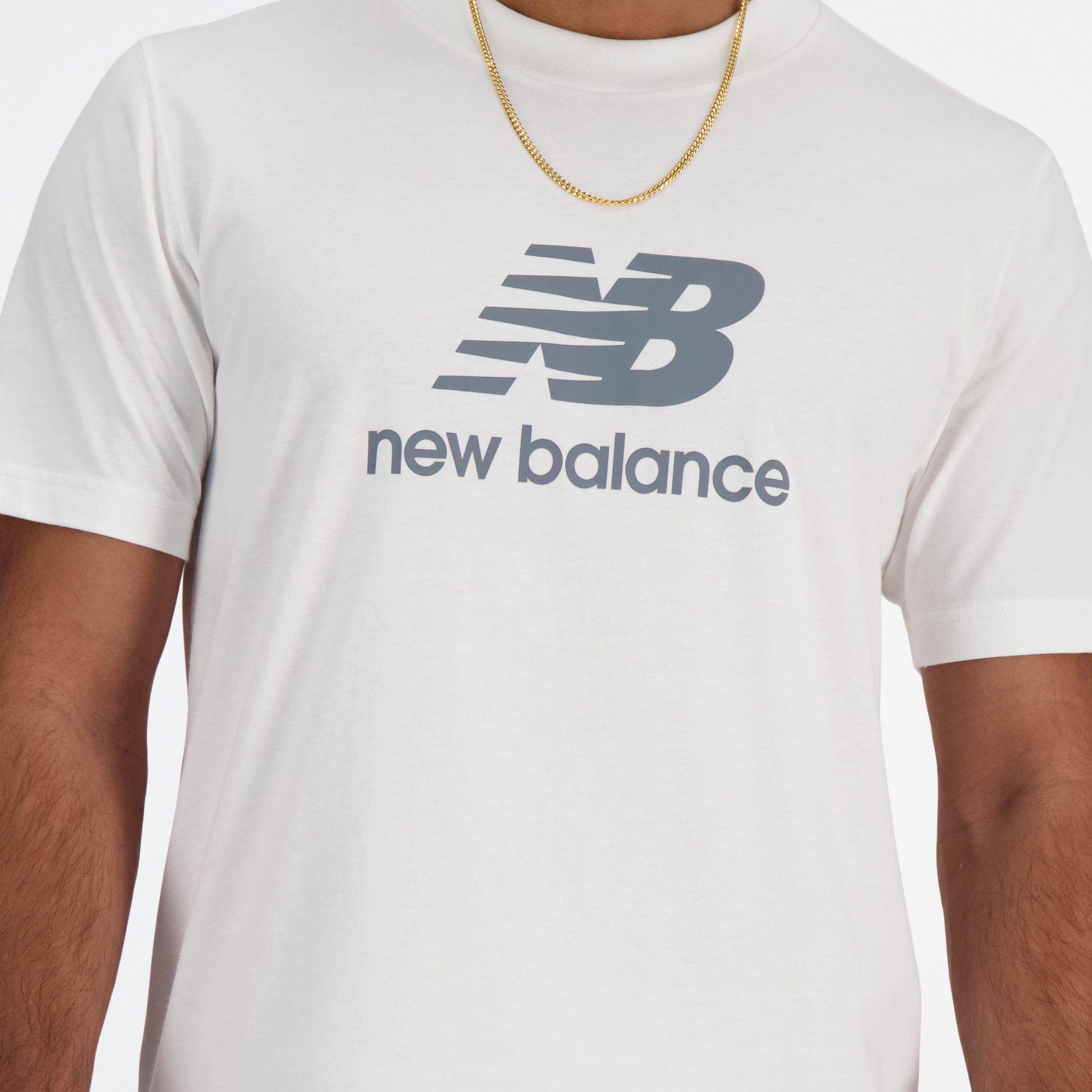 New Balance T-shirt Sport Essentials logo T-shirt NB NAVY