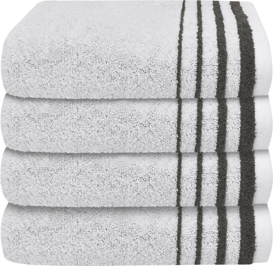 Chiemsee Handdoeken Miami Chiemsee logo (4 stuks) handdoeken wit