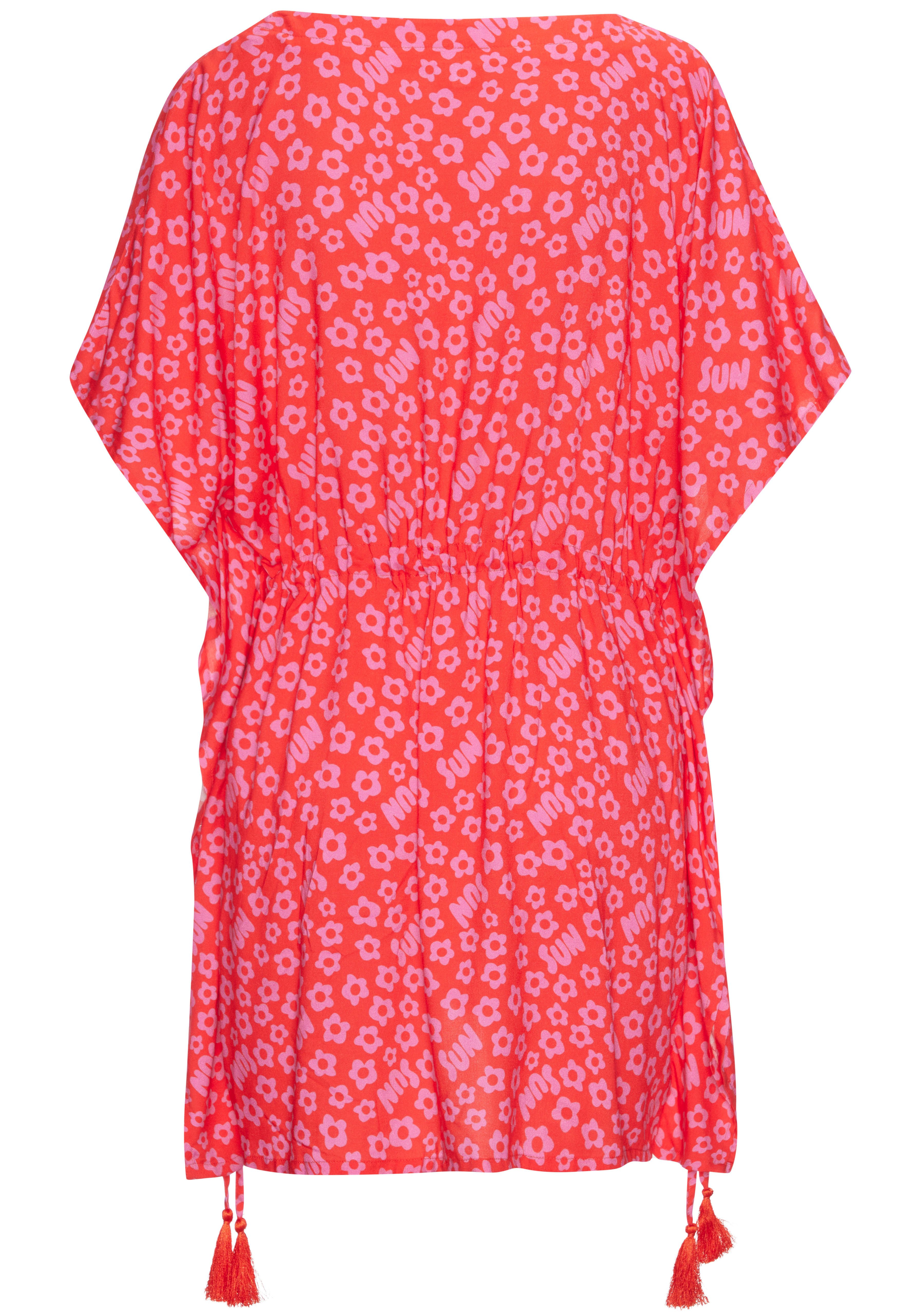 Buffalo Tuniek van viscose, blousejurk, strandmode
