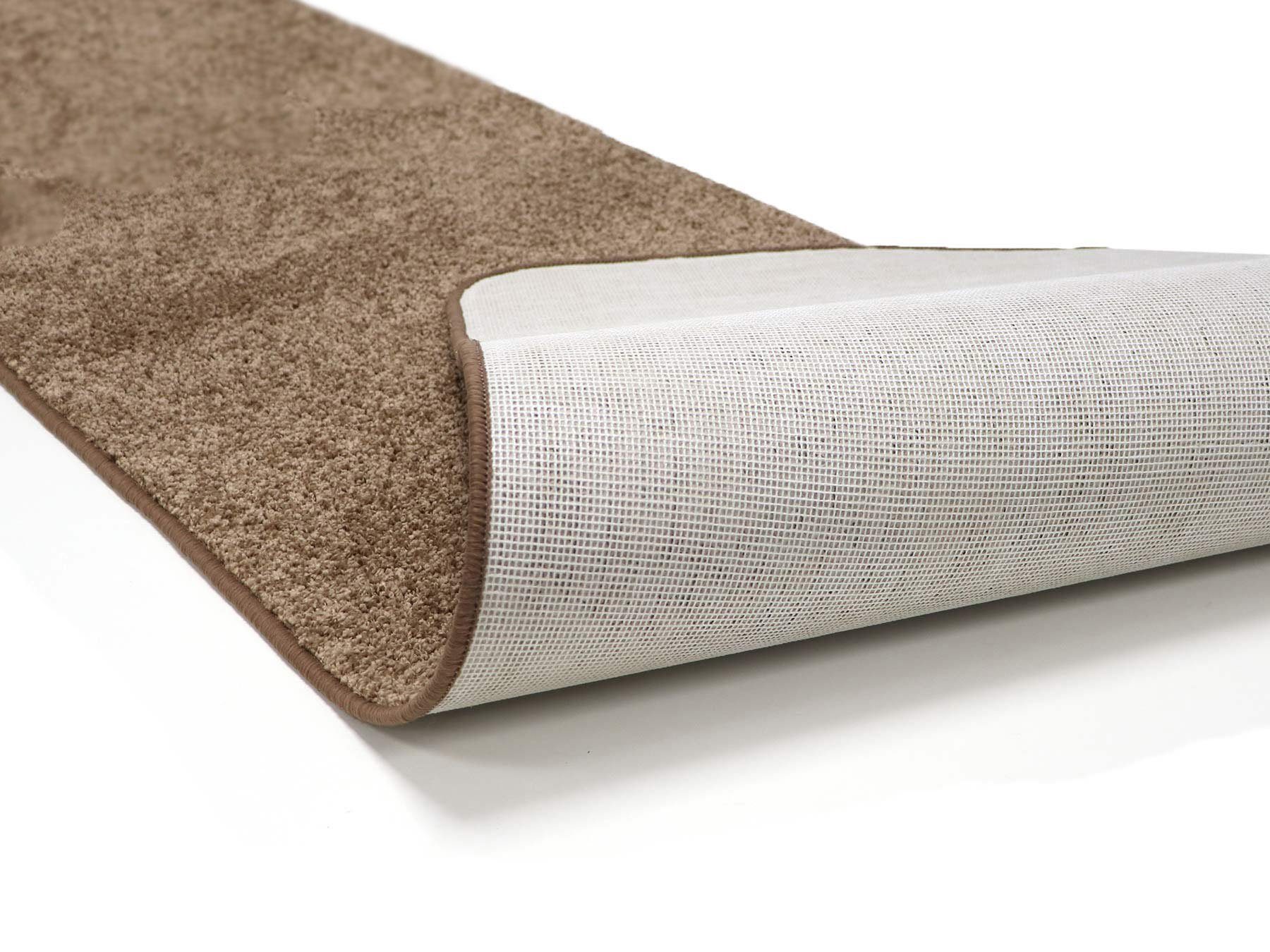 Primaflor-Ideen in Textil Vloerkleed MUMBAI zachte korte pool, unikleurig, ideaal in de woonkamer & slaapkamer