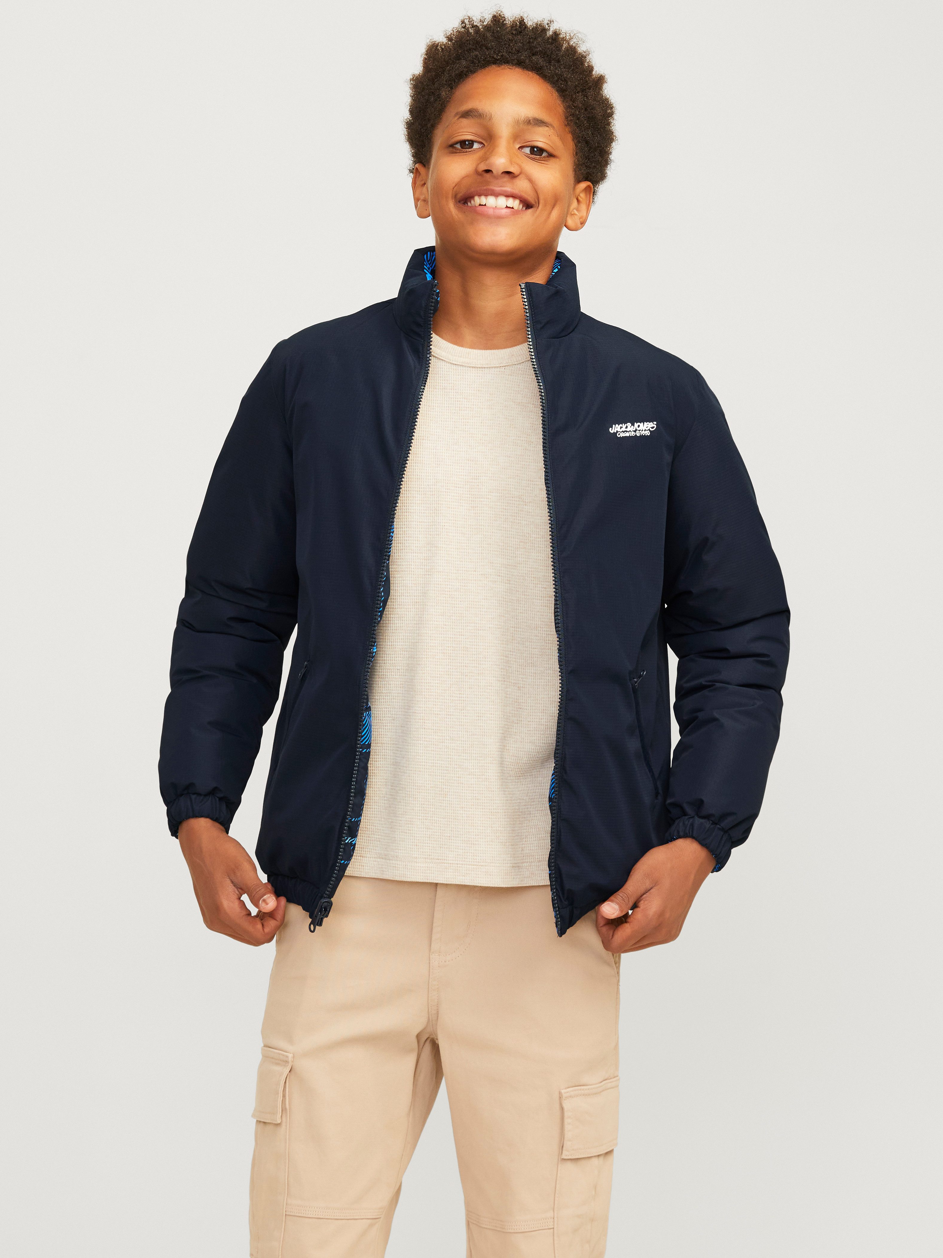 Jack & Jones Junior Tweezijdig te dragen jack JORNGIA REVERSIBLE PUFFER JNR