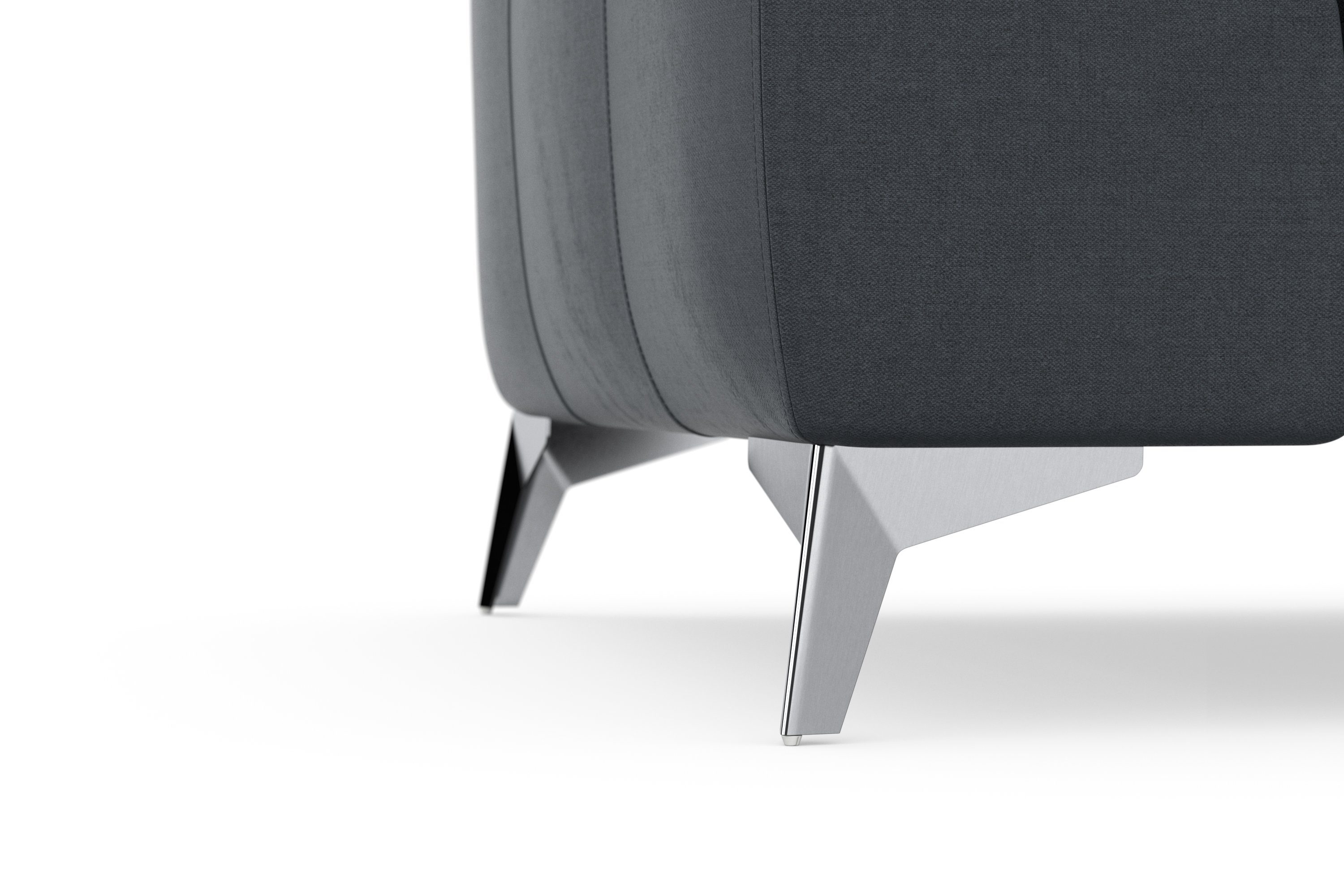 sit&more Hoekbank Sinatra L-vorm met récamier, optioneel met verstelbare hoofdsteun en armleuning