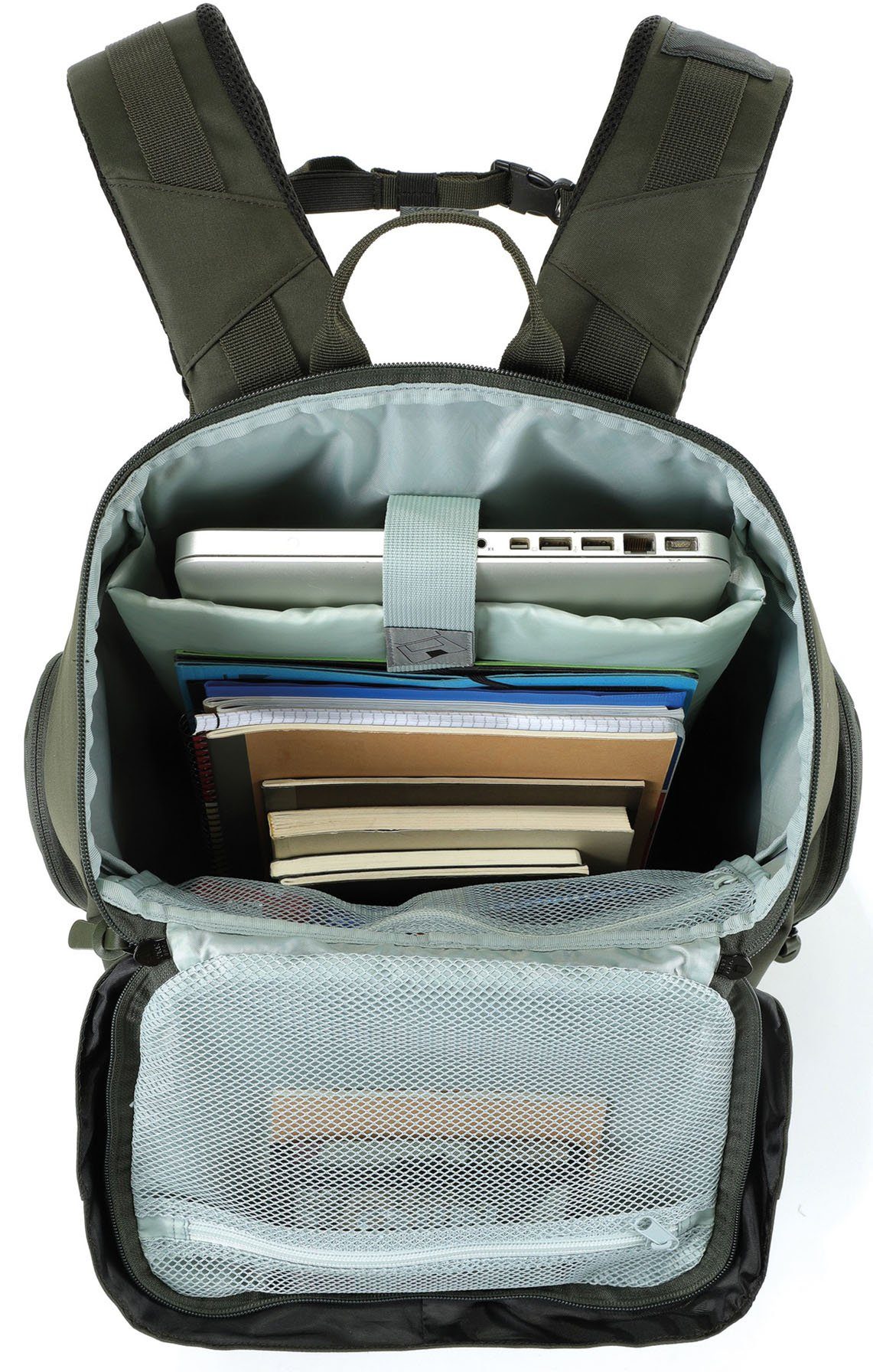 NITRO Laptoprugzak Weekendtas Reiserugzak met laptopvak, schoolrugzak, wanderrugzak