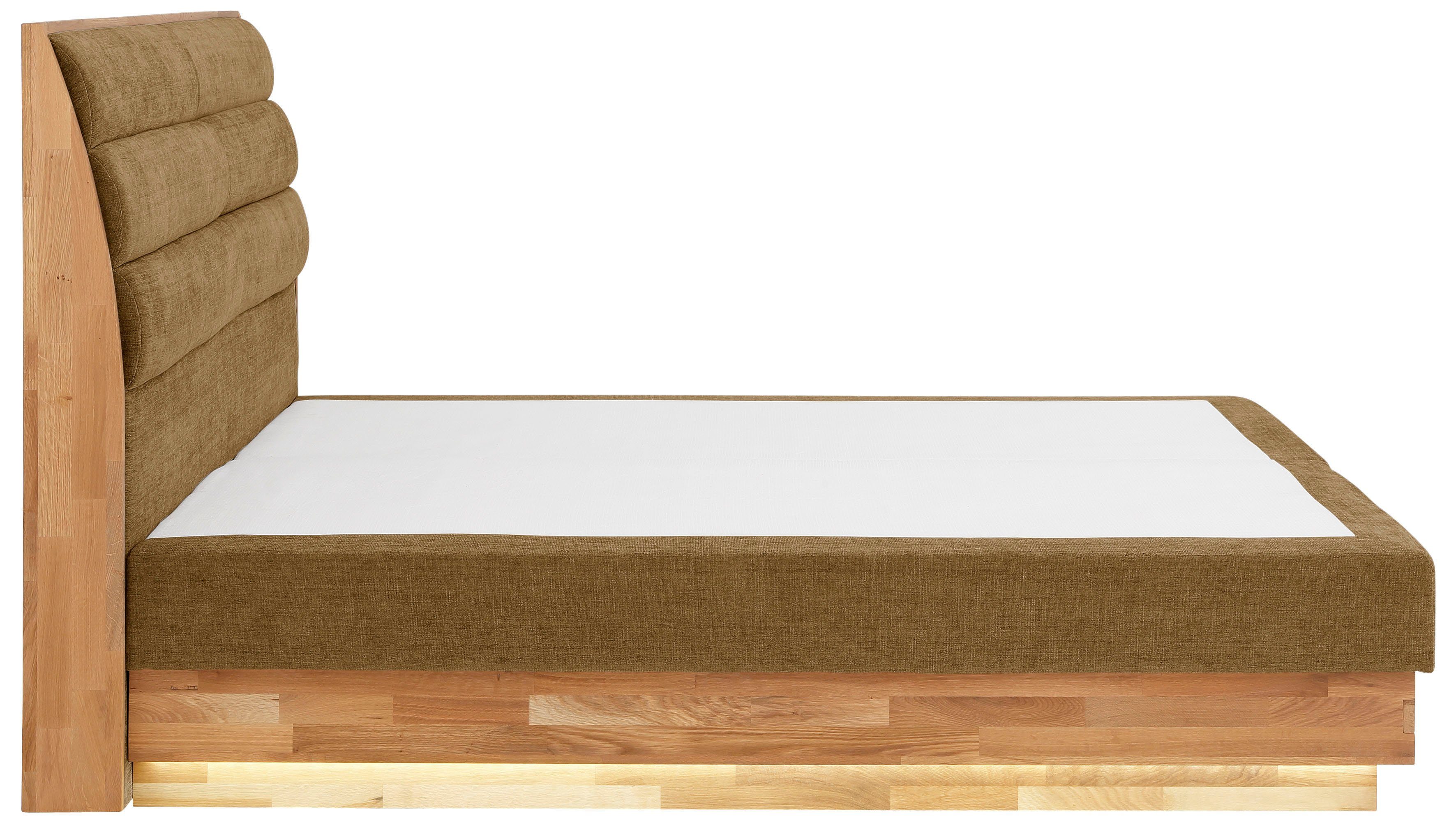 OTTO products Boxspring Ledverlichting, met gecertificeerde, gerecyclede overtrekstoffen
