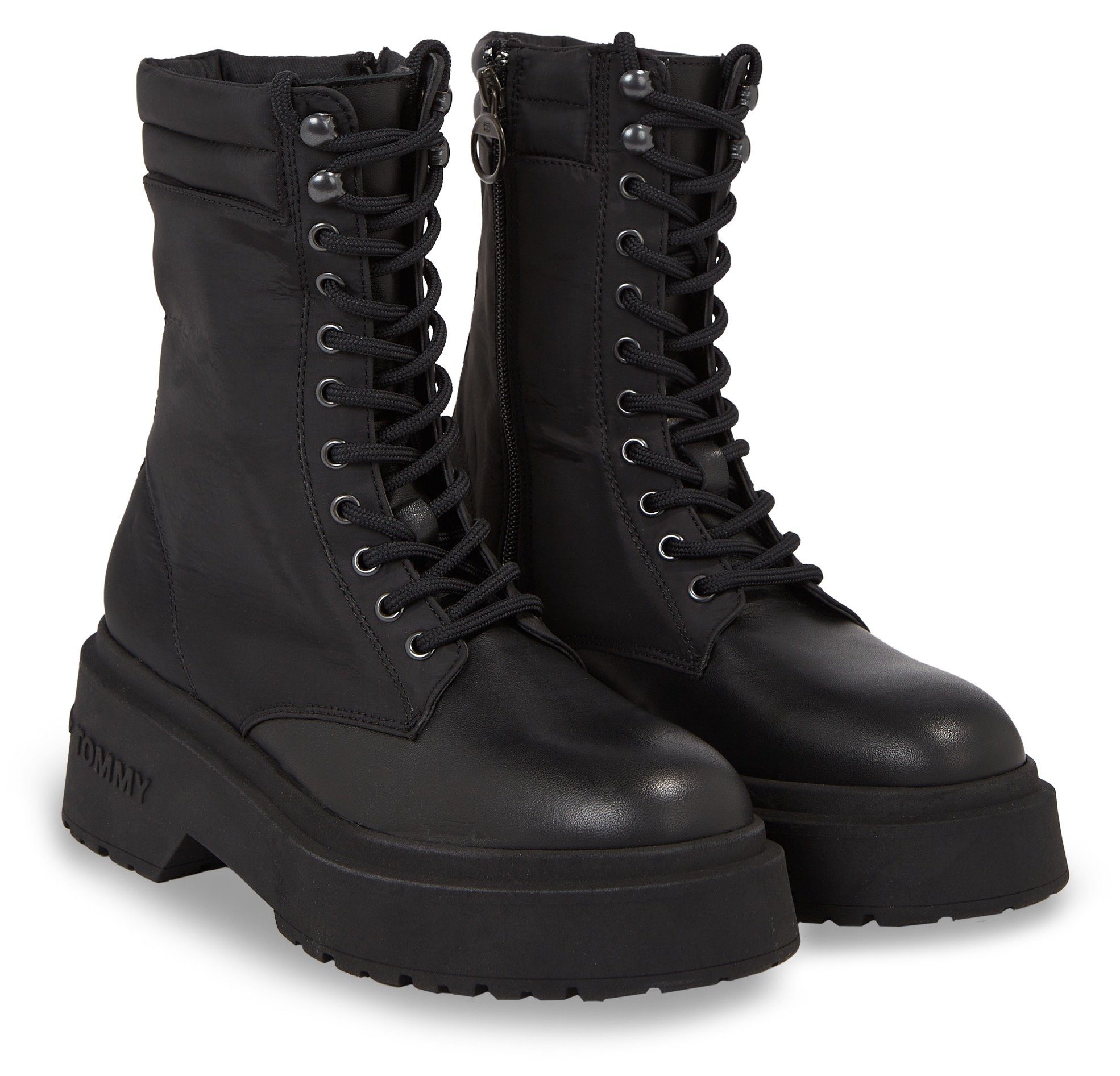 TOMMY JEANS Veterlaarsjes TJW LACE UP PADDED BOOT