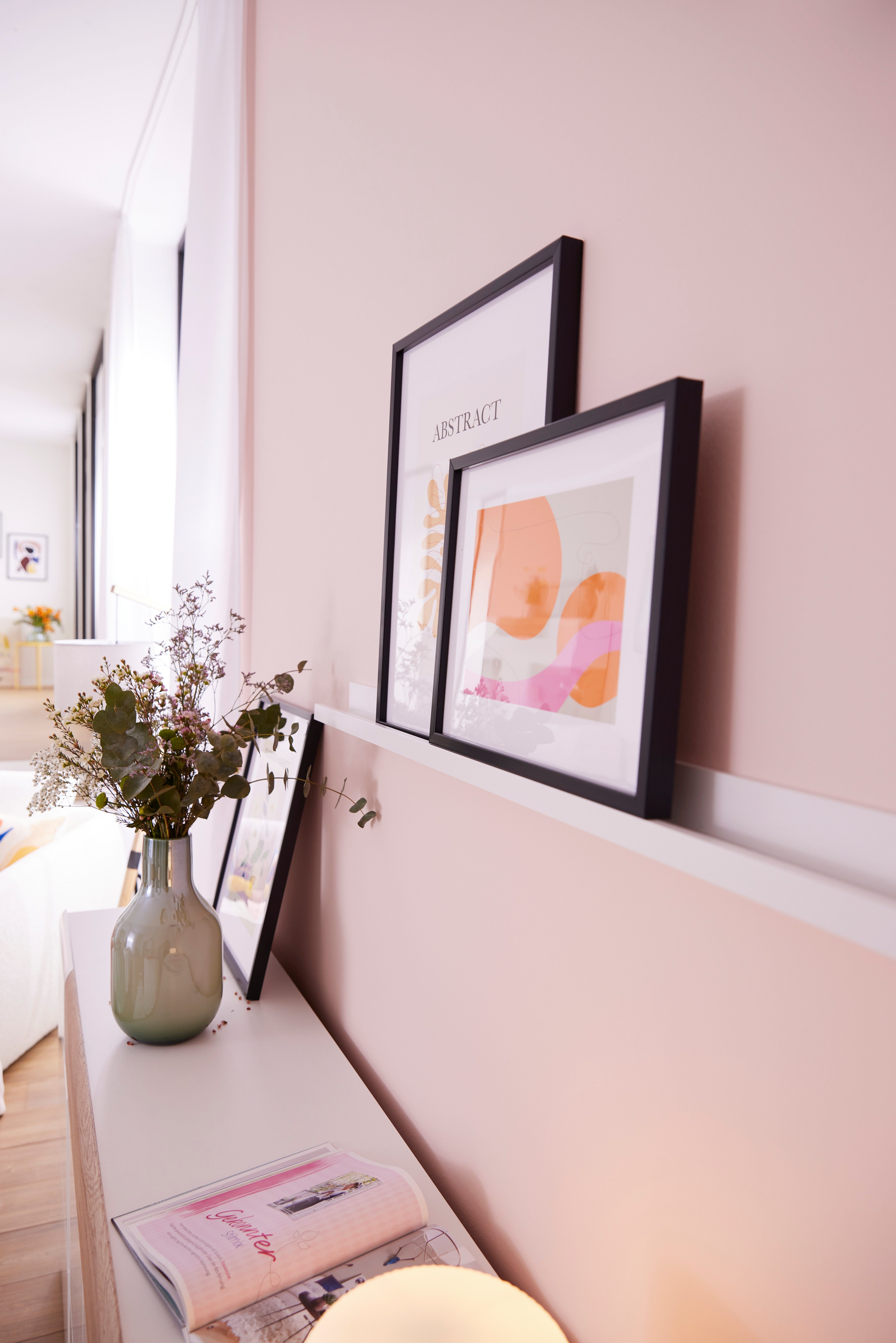 LeGer Home by Lena Gercke Wanddecoratie Denise HD premium posterdruk incl. houten lijst (1 stuk)