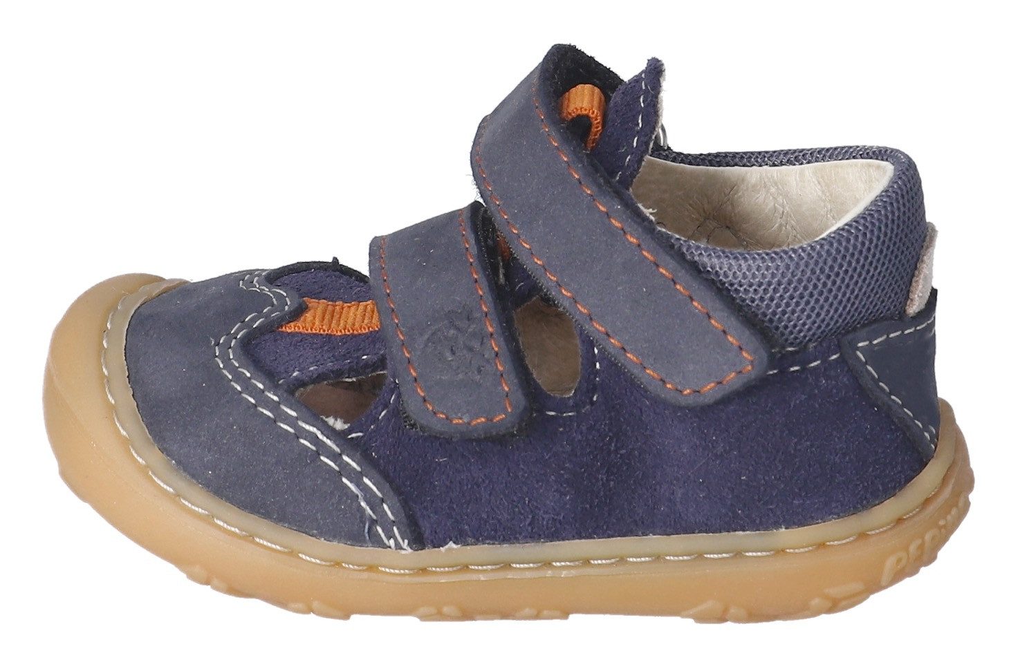 PEPINO by RICOSTA Babyschoentjes Ebi WMS: gemiddeld , klittenbandschoen, leren binnenzool, maat sjabloon te downloaden