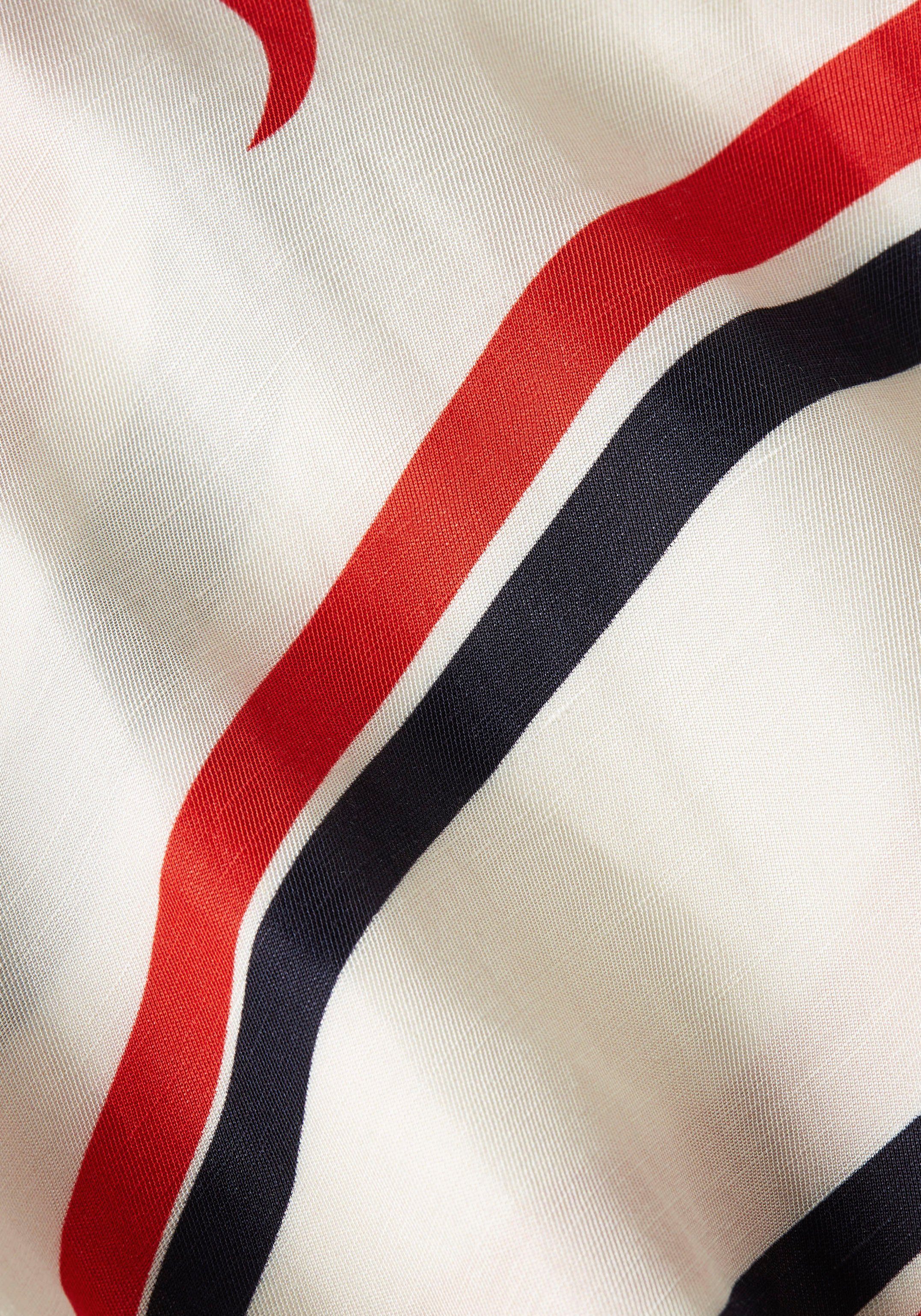 Tommy Hilfiger Midi-jurk RIBBON F&F SS MIDI DRESS