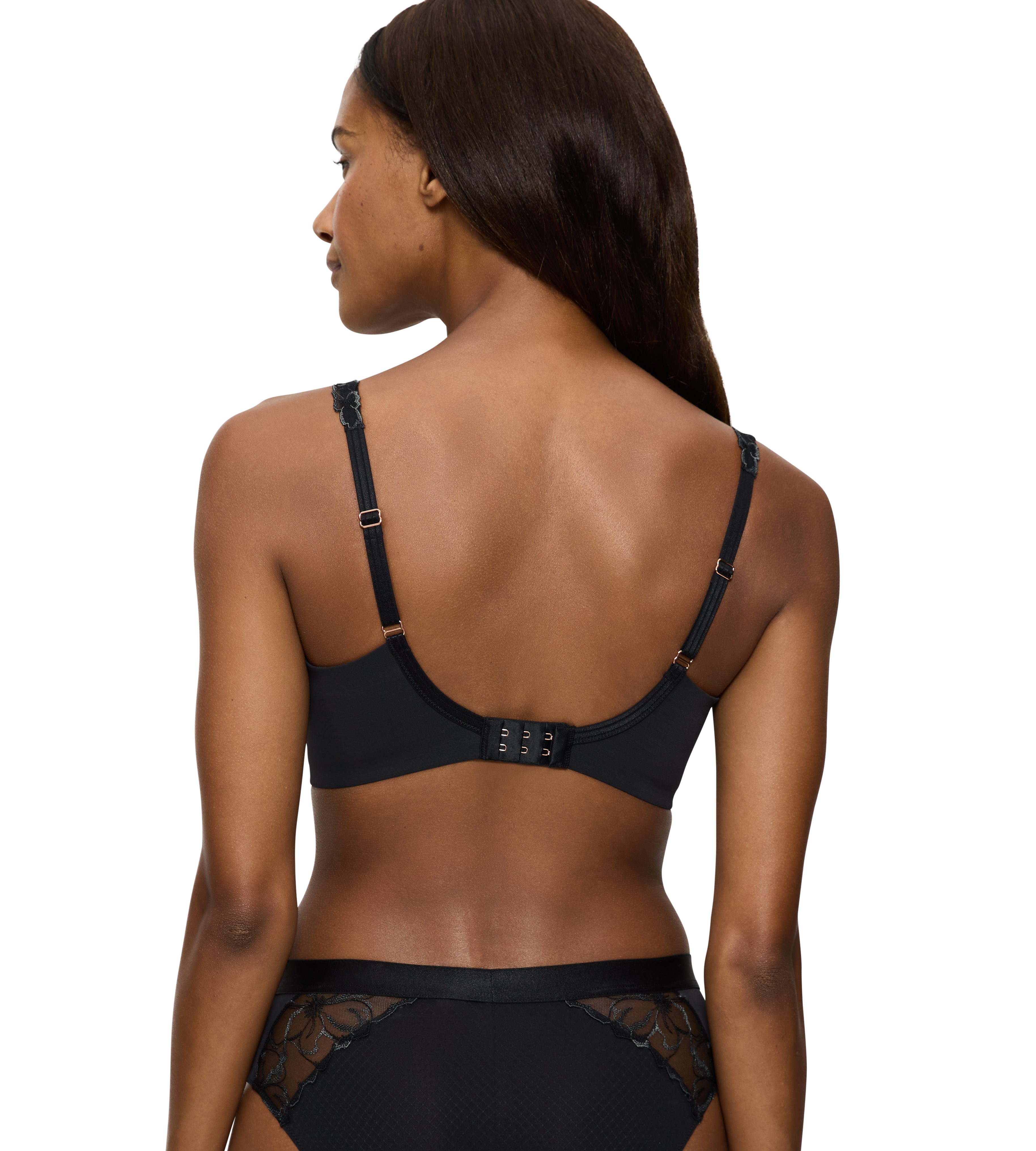 Triumph Minimizer-bh Wild Azalea Florale W01 maakt de borst optisch kleiner met een cupmaat