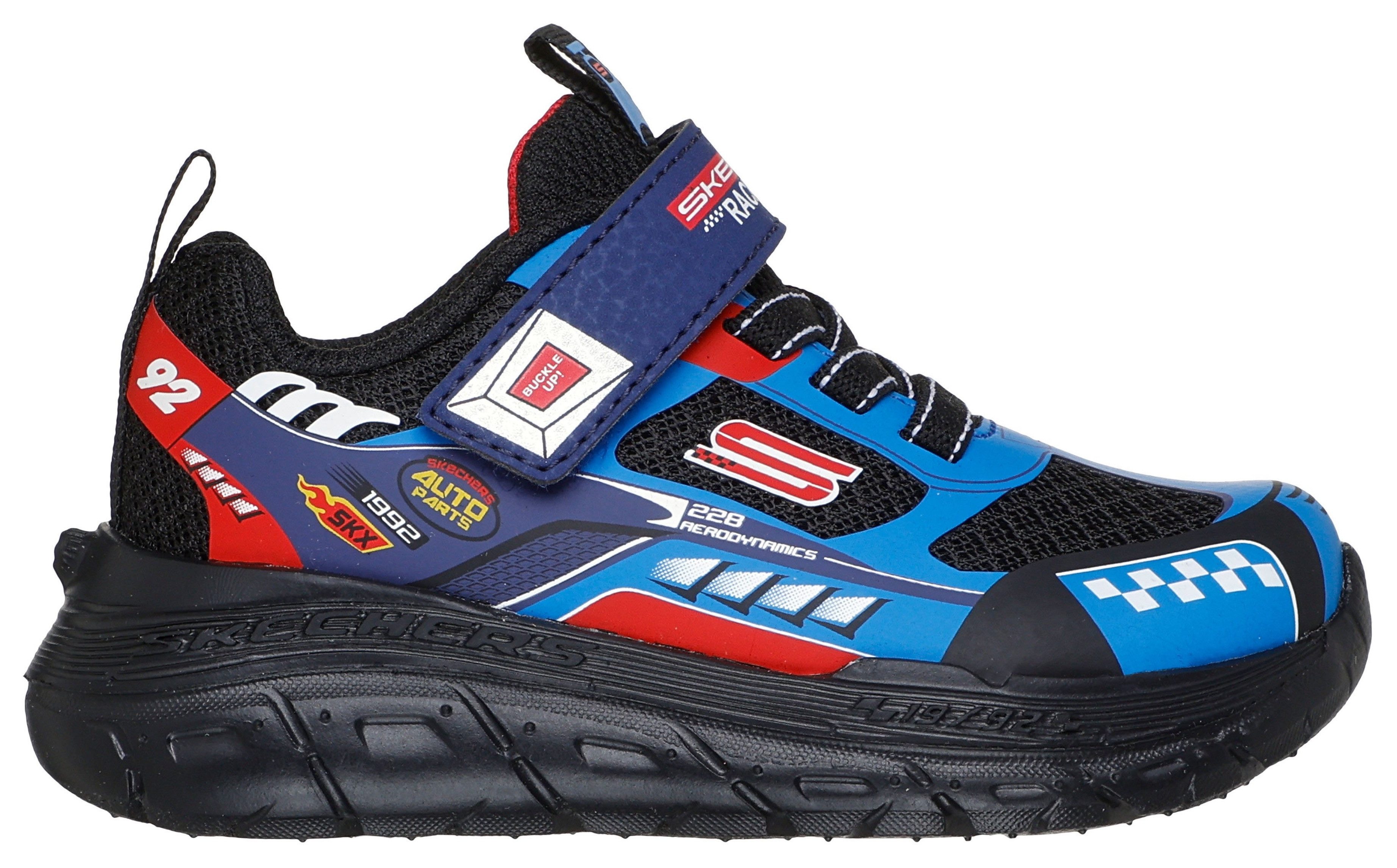 Skechers Babyschoentjes SKECH TRACKS Sneakers met veel coole prints, maatsjabloon om te downloaden