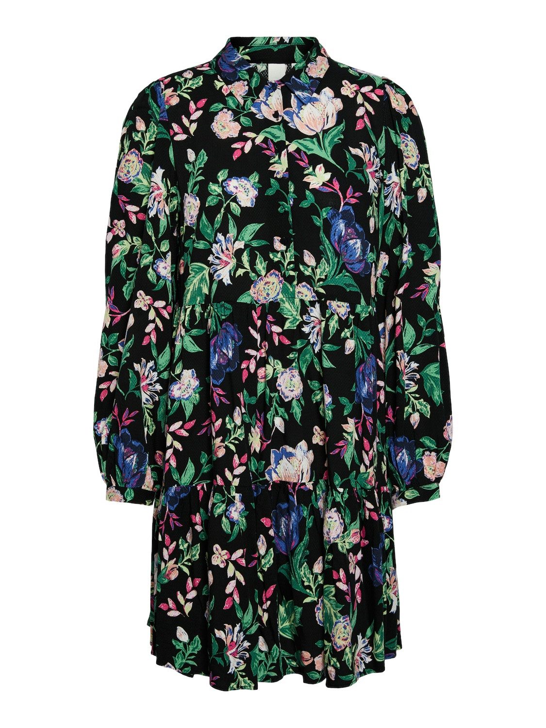 Y.A.S Jurk met overhemdkraag YASALIRA LS SHIRT DRESS S. NOOS