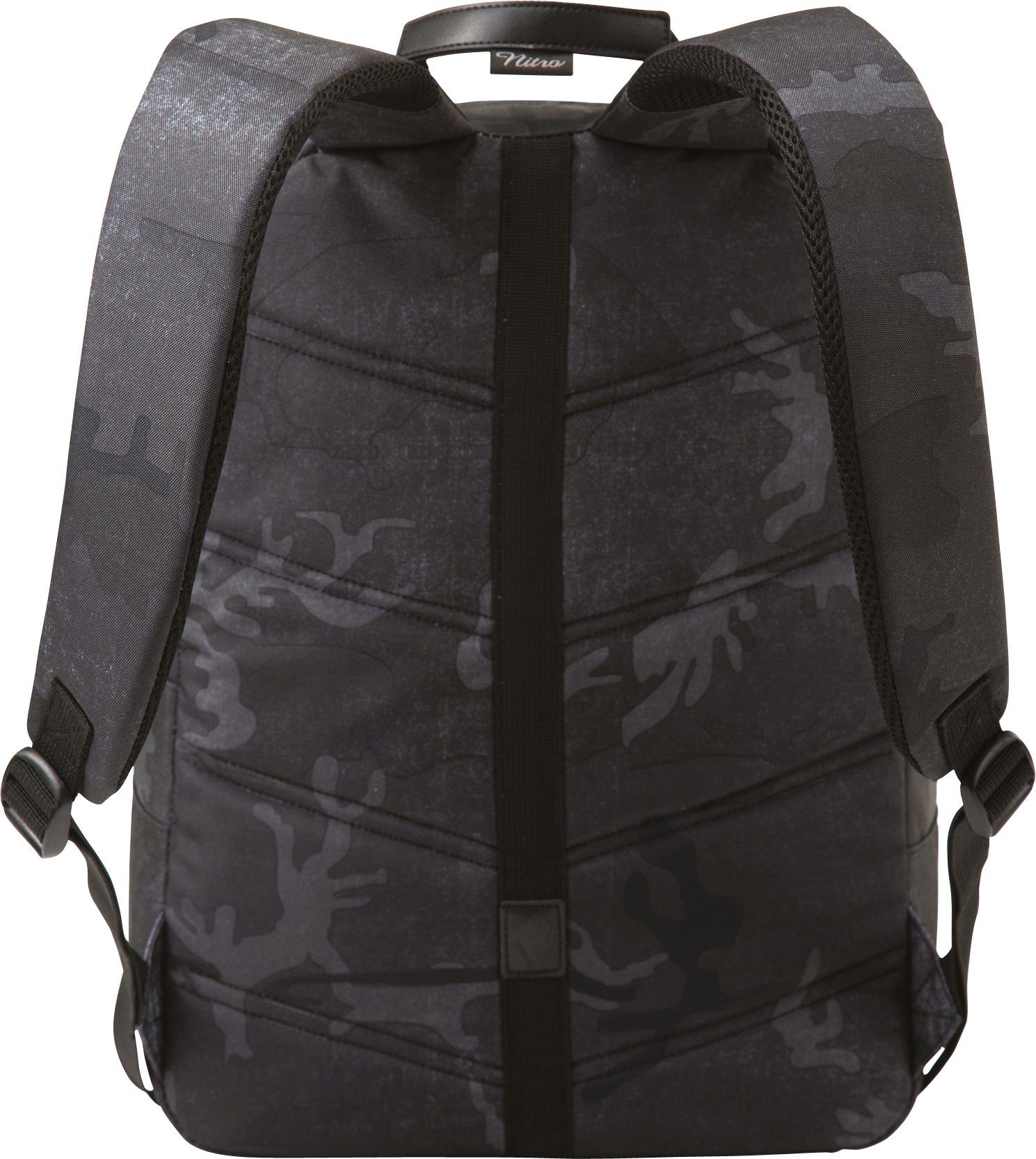 NITRO Vrijetijdsrugzak Urban Classic Daypack met laptopvak, alledaagse rugzak, schoolrugzak