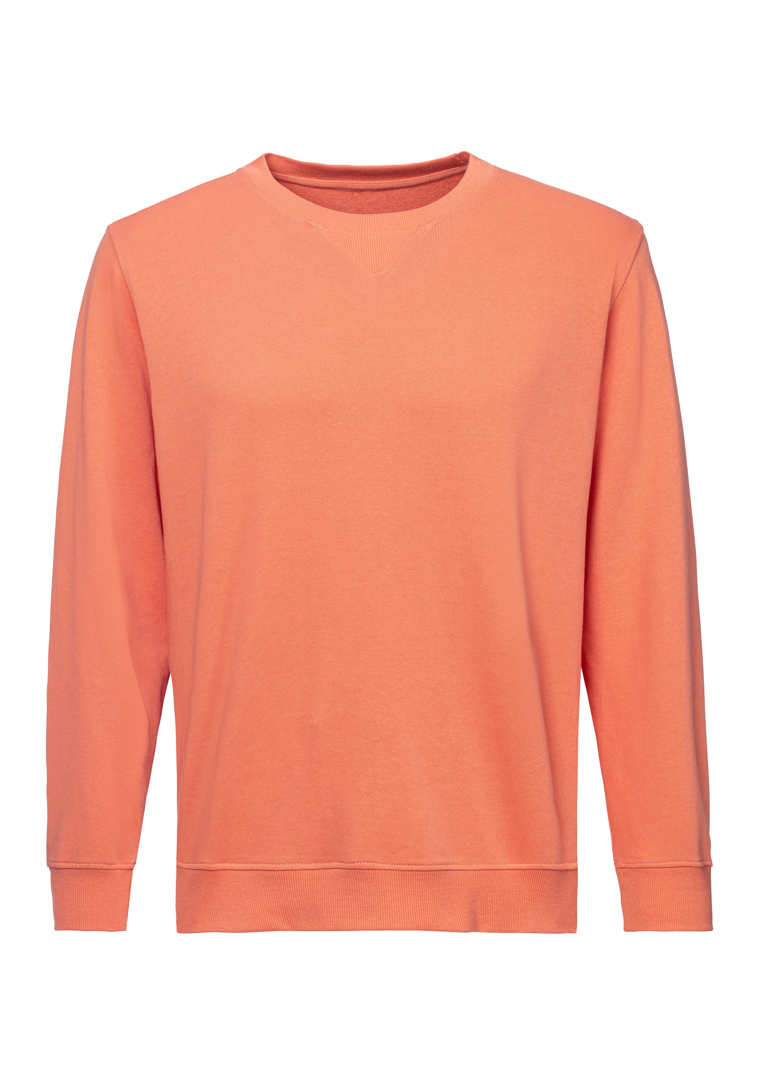 KangaROOS Sweatshirt Met coole ribinzet aan de voorkant van de hals