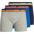 jack  jones boxershort cliff solid trunks 3 (set, 3 stuks, set van 3) multicolor