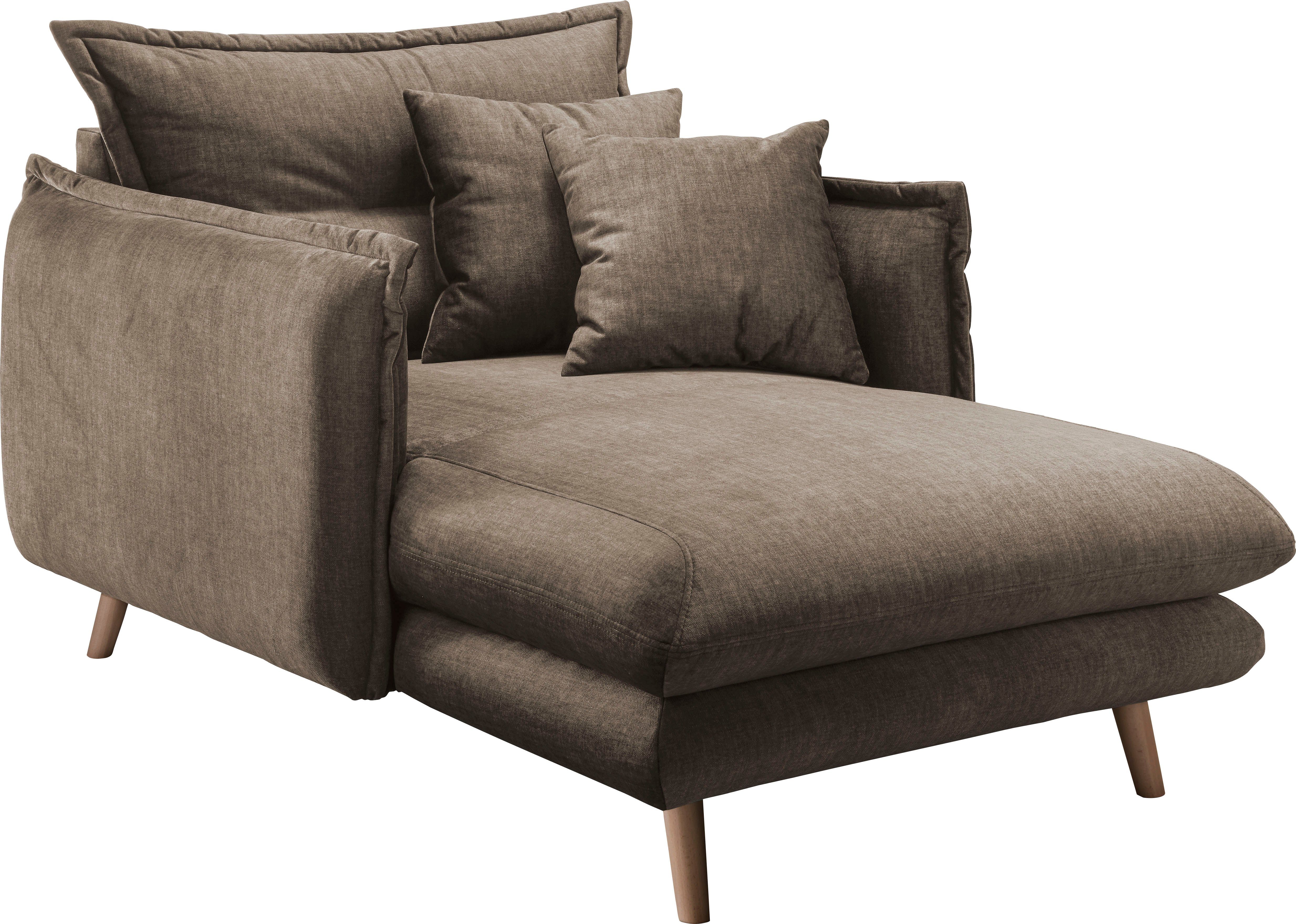 INOSIGN Loveseat LAZIO moderne fauteuil met een comfortabele bekleding, 2 stuks decoratieve sierkussens