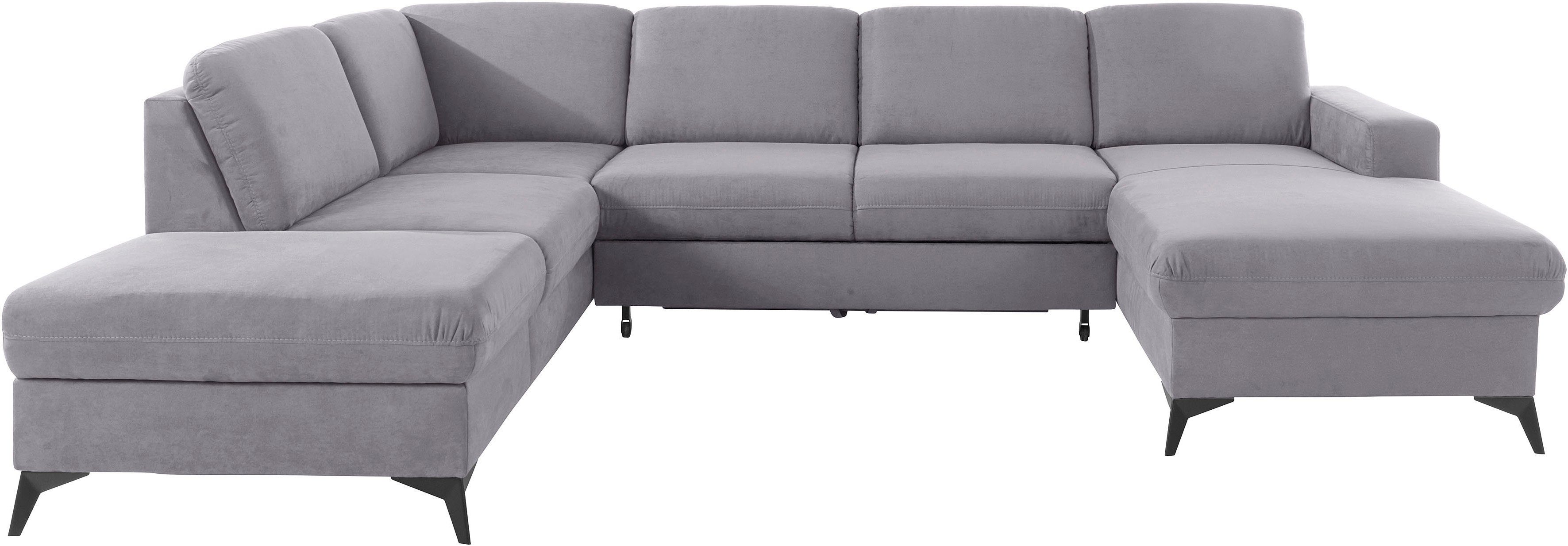 Places of Style Zithoek Lolland U-vorm Naar keuze met slaapfunctie en bergruimte, ook met afwasbare bekleding
