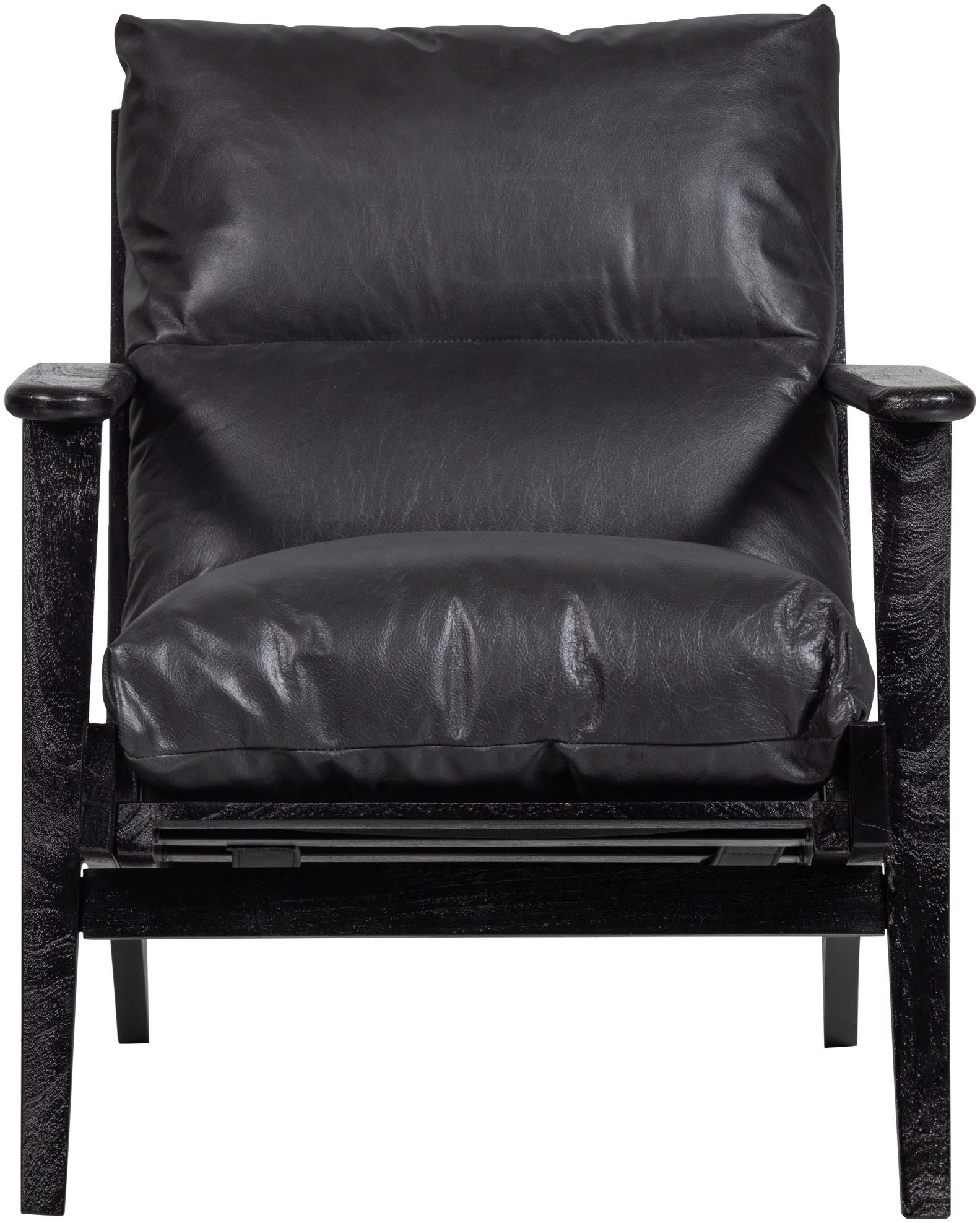 WOOOD Fauteuil Houston Frame van acaciahout, maximale belasting 150 kg, H 86 cm