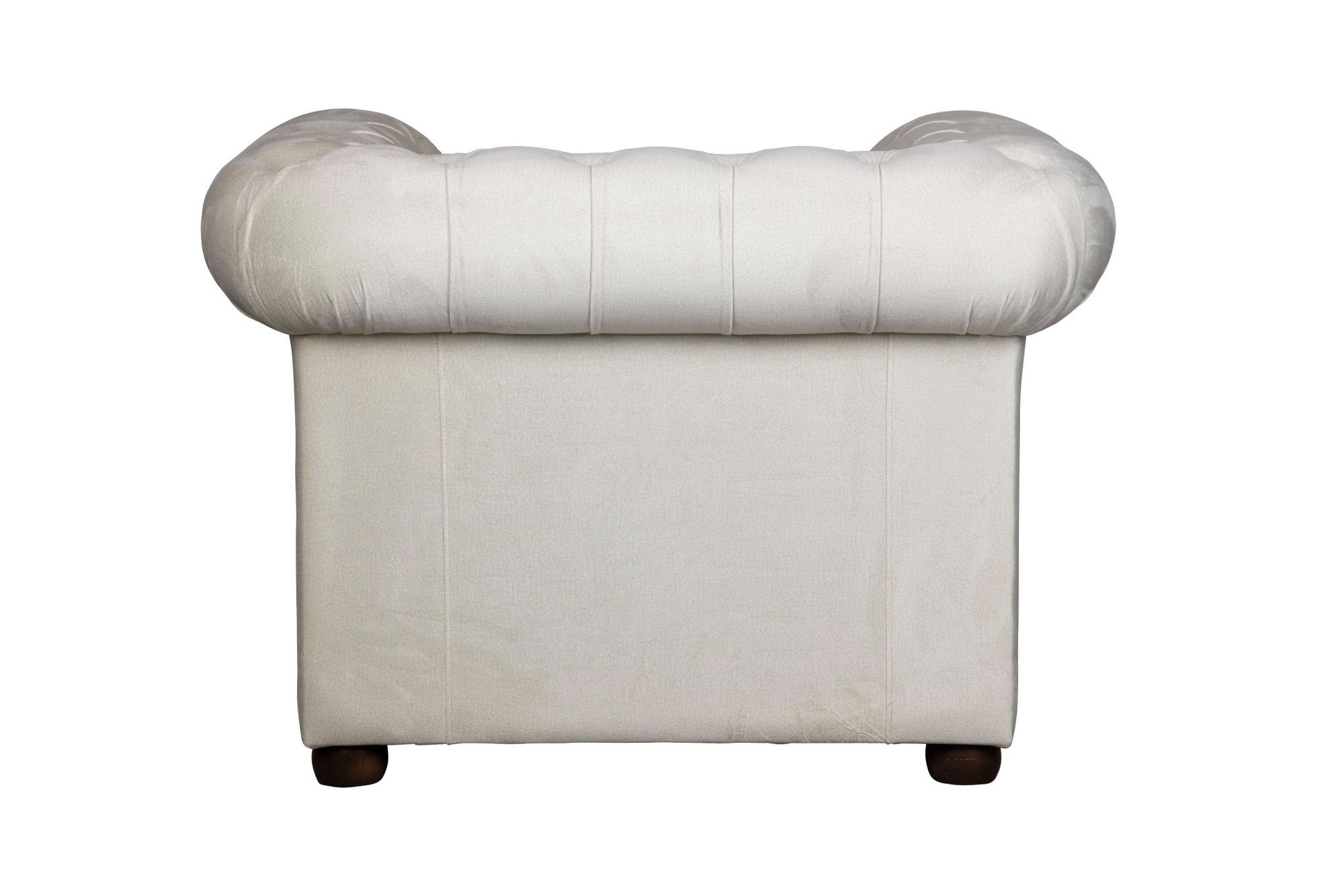 Home affaire Fauteuil CHARENTE, Chesterfield, golfsysteem, afmetingen B/D/H: 105/89/74 cm