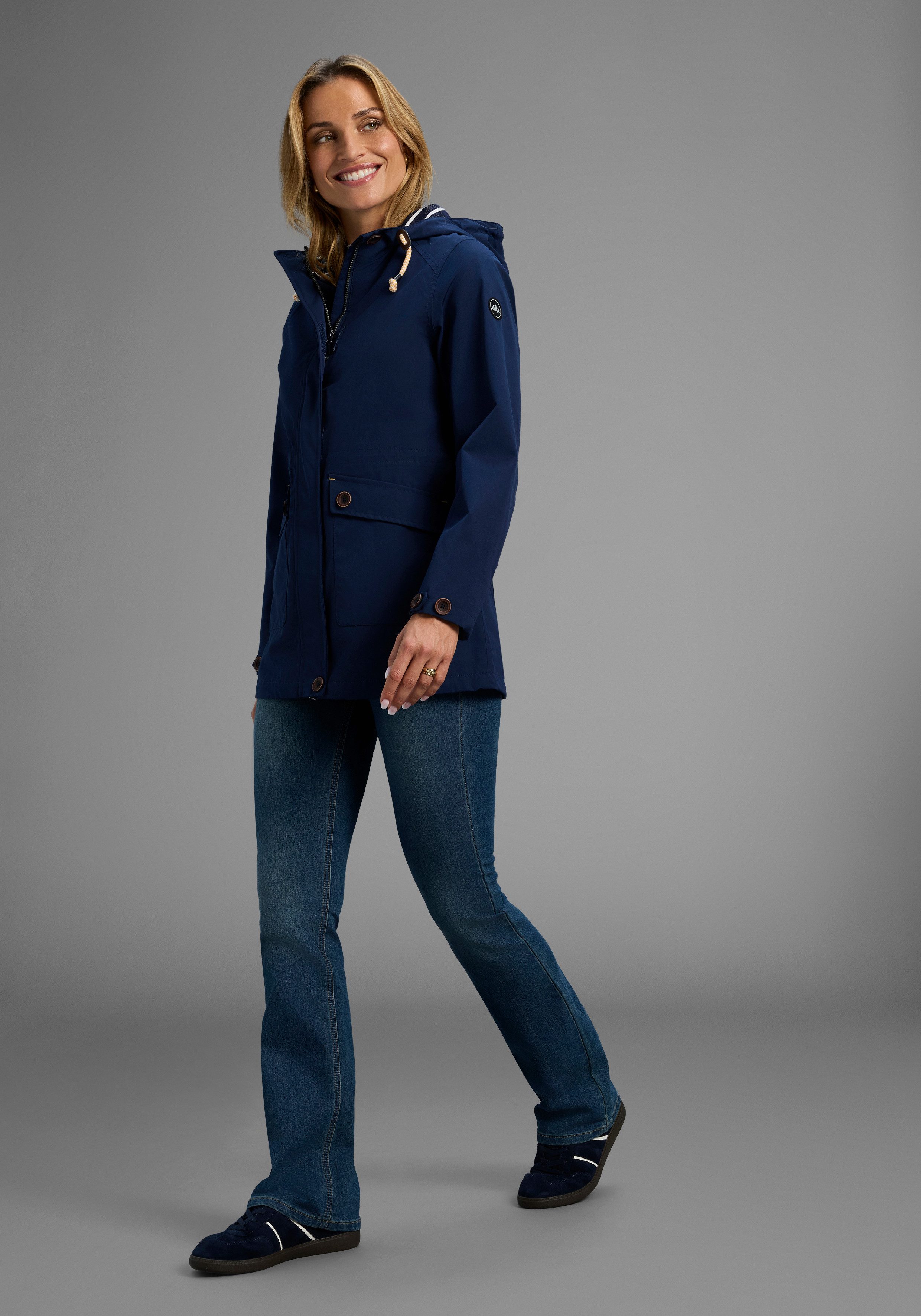Polarino Functionele parka Waterafstotend & winddicht, ademend