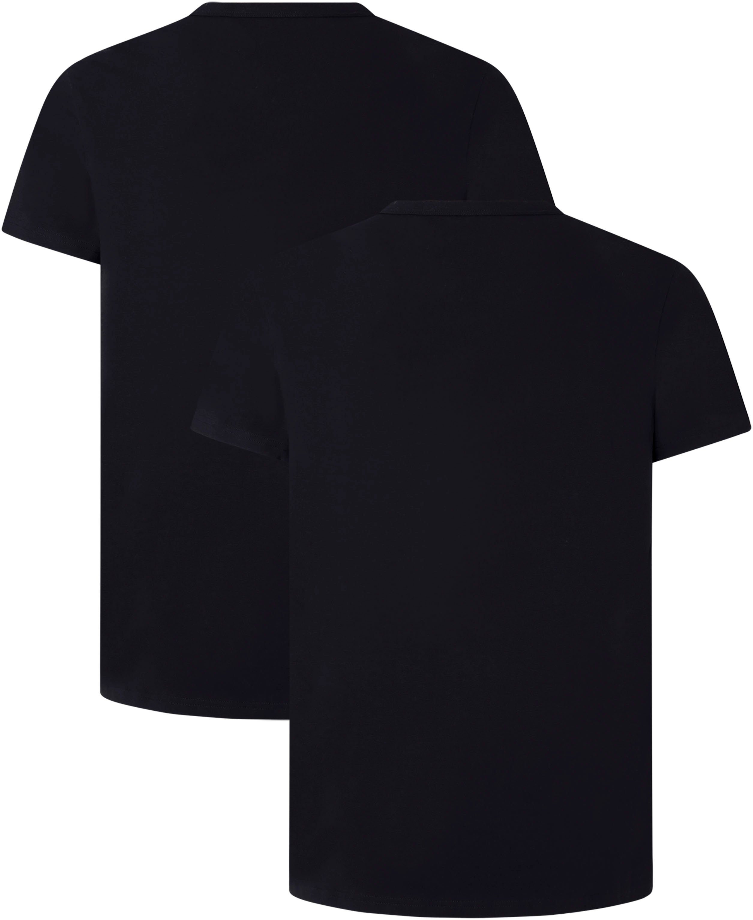 Pepe Jeans Shirt met ronde hals met stretch (set)