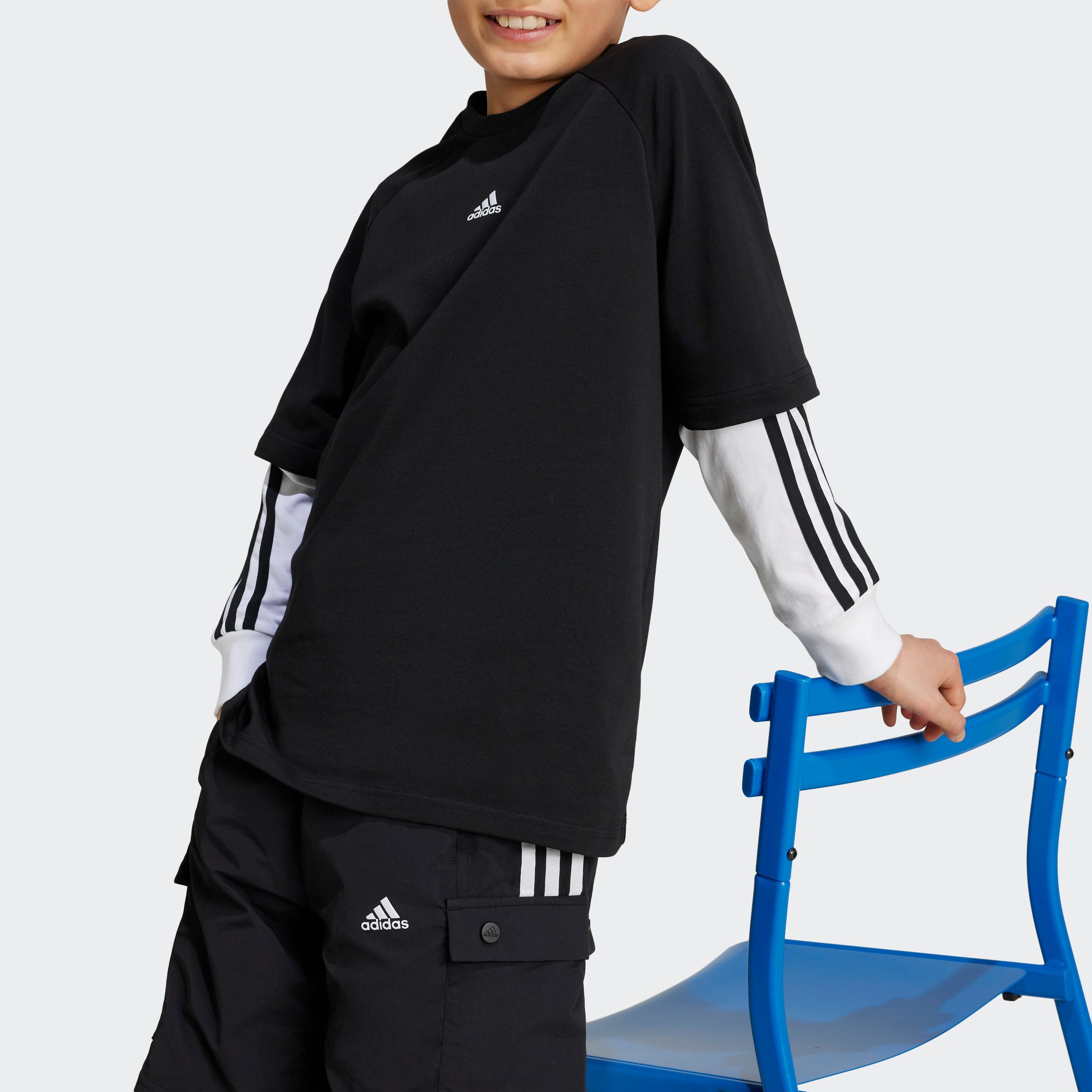 adidas Sportswear Shirt met lange mouwen J JAM 2IN1 LS