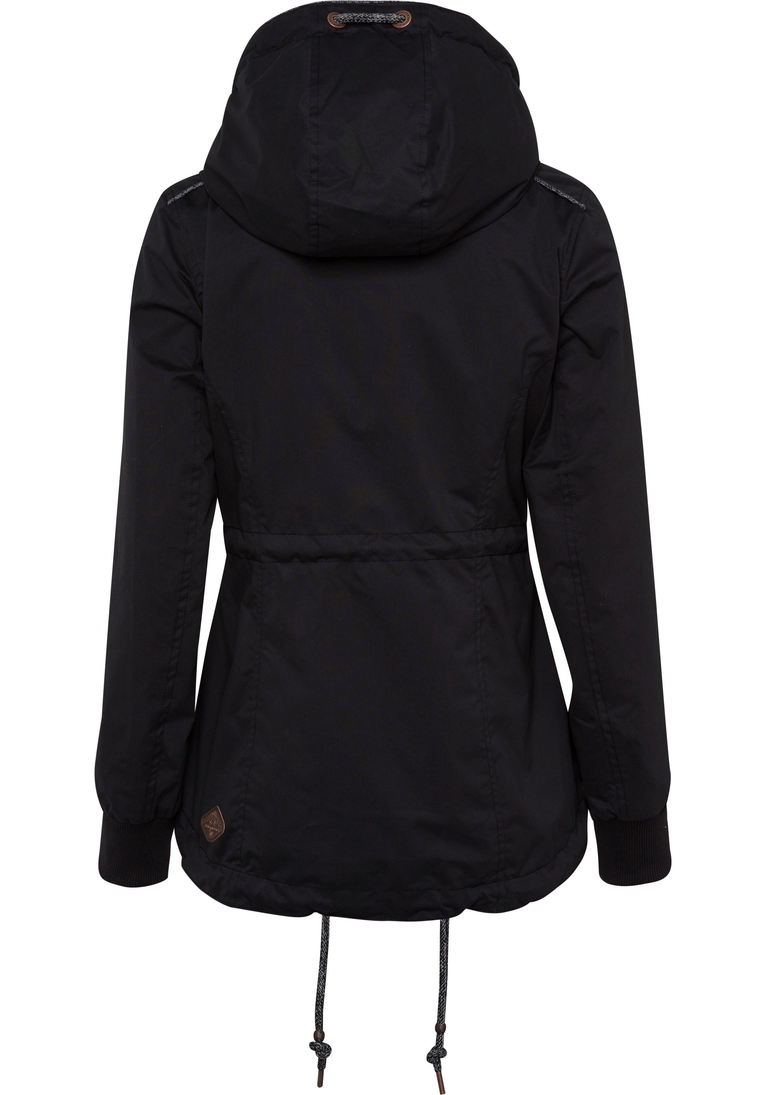 Ragwear Outdoorjack DANKA Urban Streetwear- Overgangs-stijl met capuchon