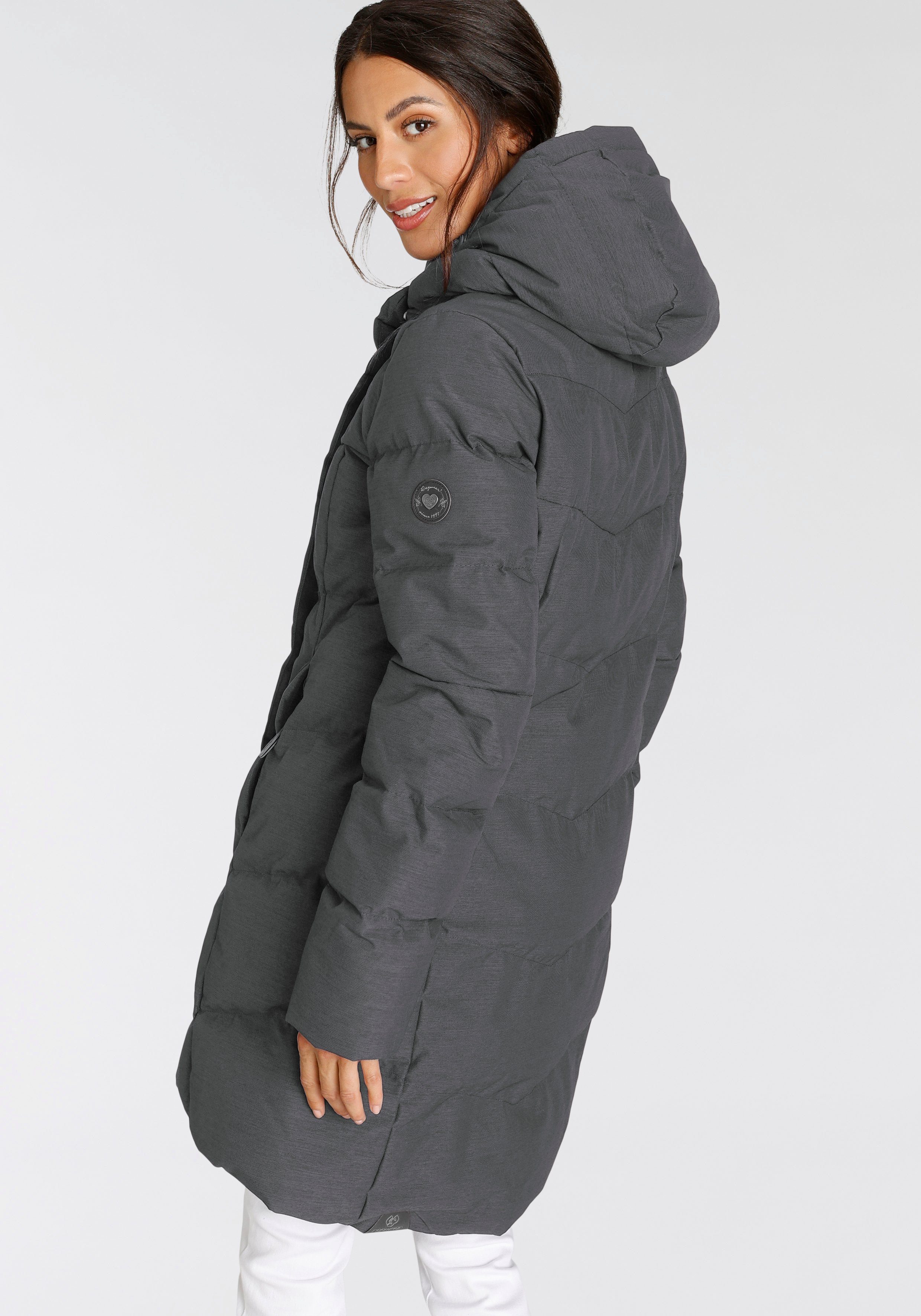 Ragwear Gewatteerde jas PAVLINNA O stijlvolle, gewatteerde winterparka met capuchon