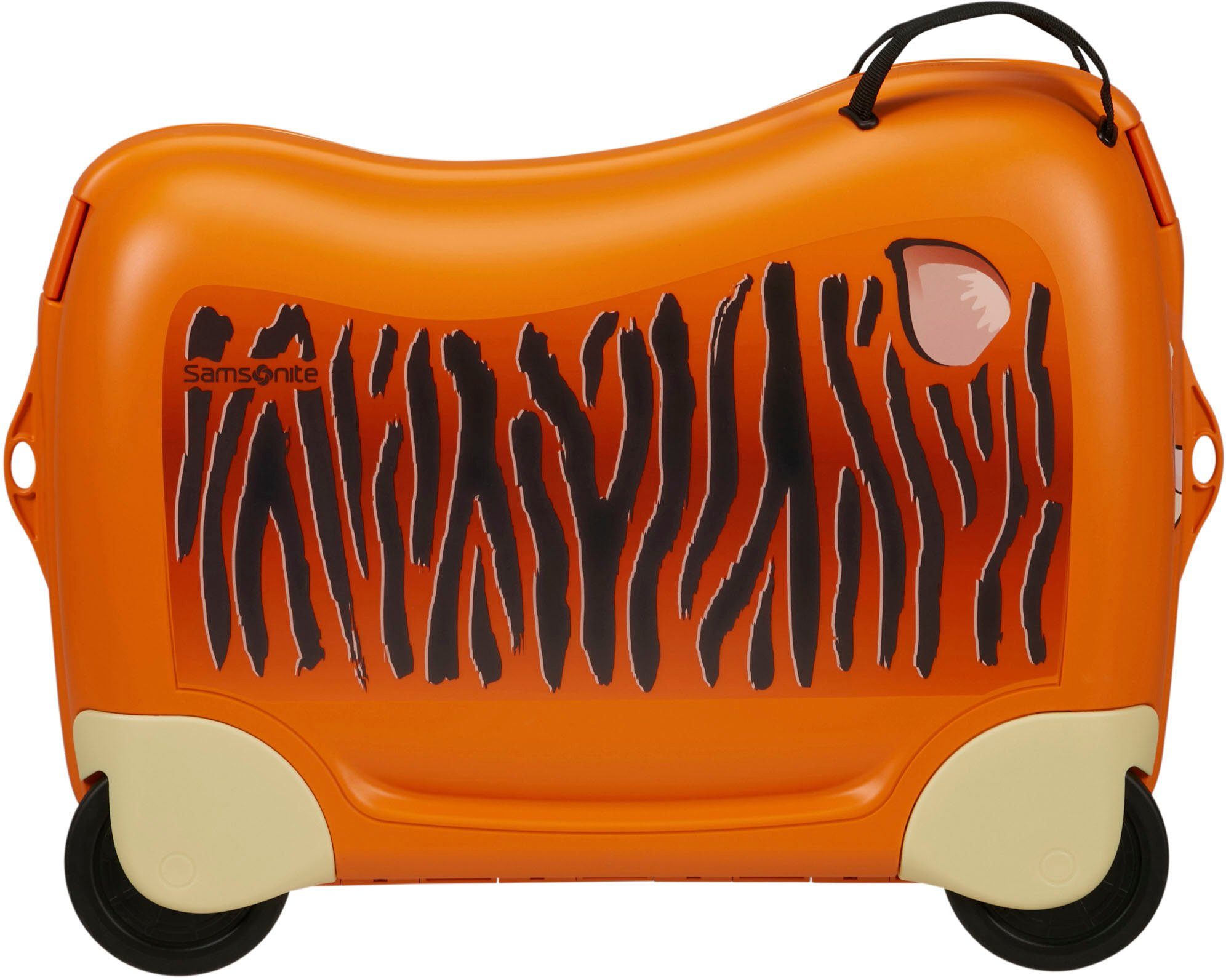 Samsonite Kinderkoffer Dream2Go Ride-on Trolley Tiger Kinder reisbagage handbagage-koffer om op te zitten en te trekken