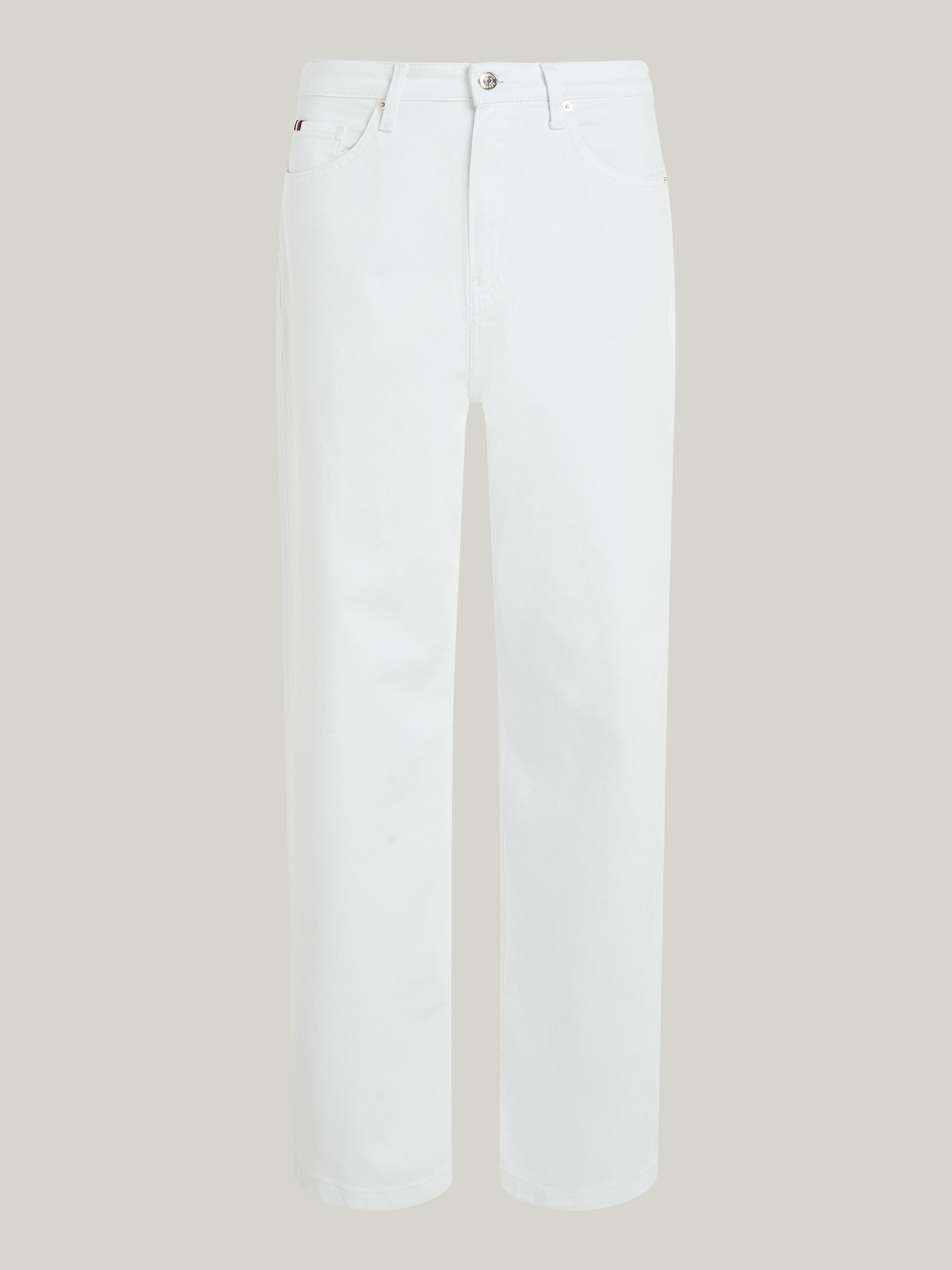 Tommy Hilfiger Straight jeans RELAXED STRAIGHT HW PAM met tommy hilfiger logo-badge